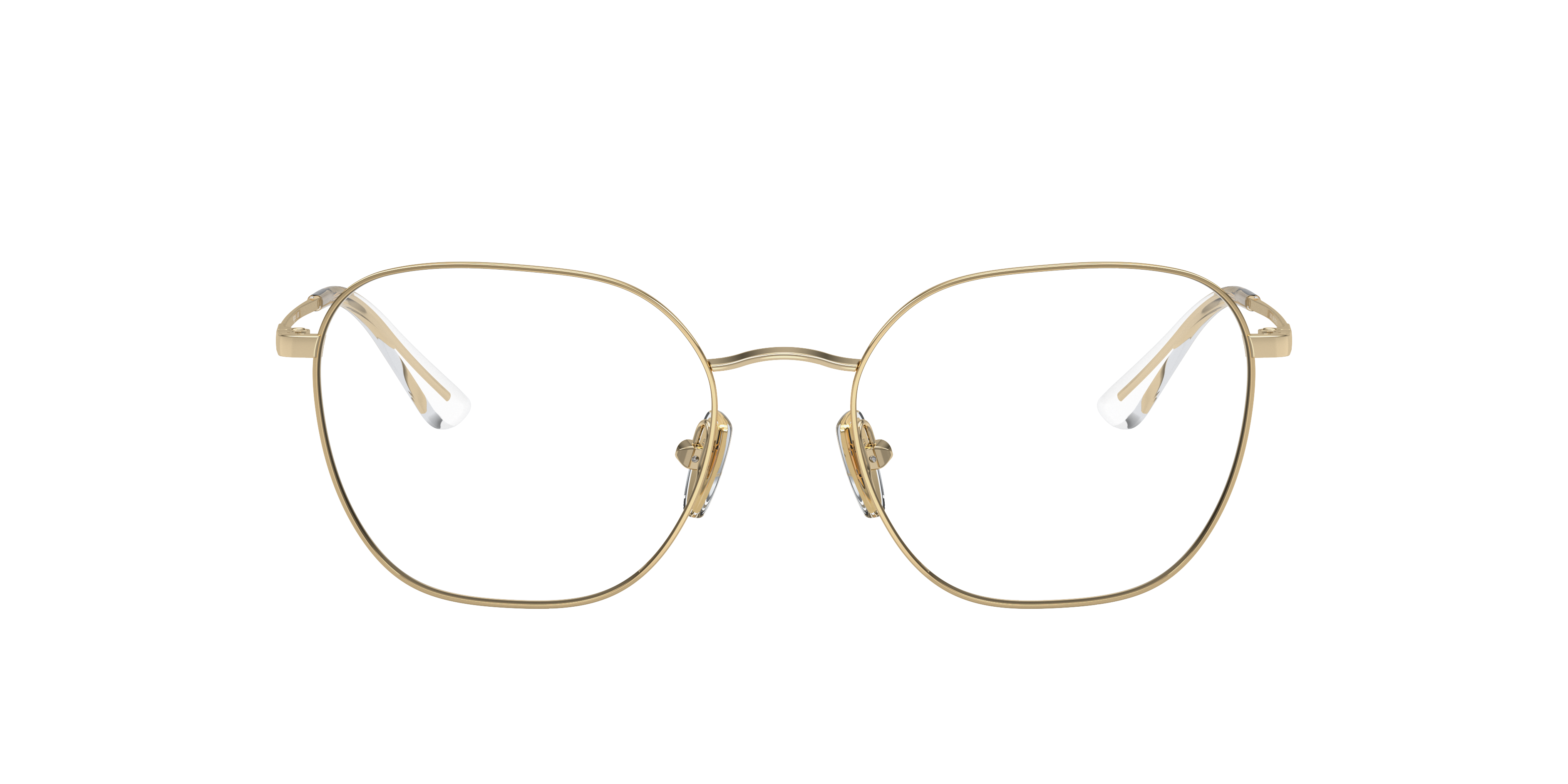 Vogue Eyewear VO4178 in Pale Gold, front view #Colour_Pale Gold