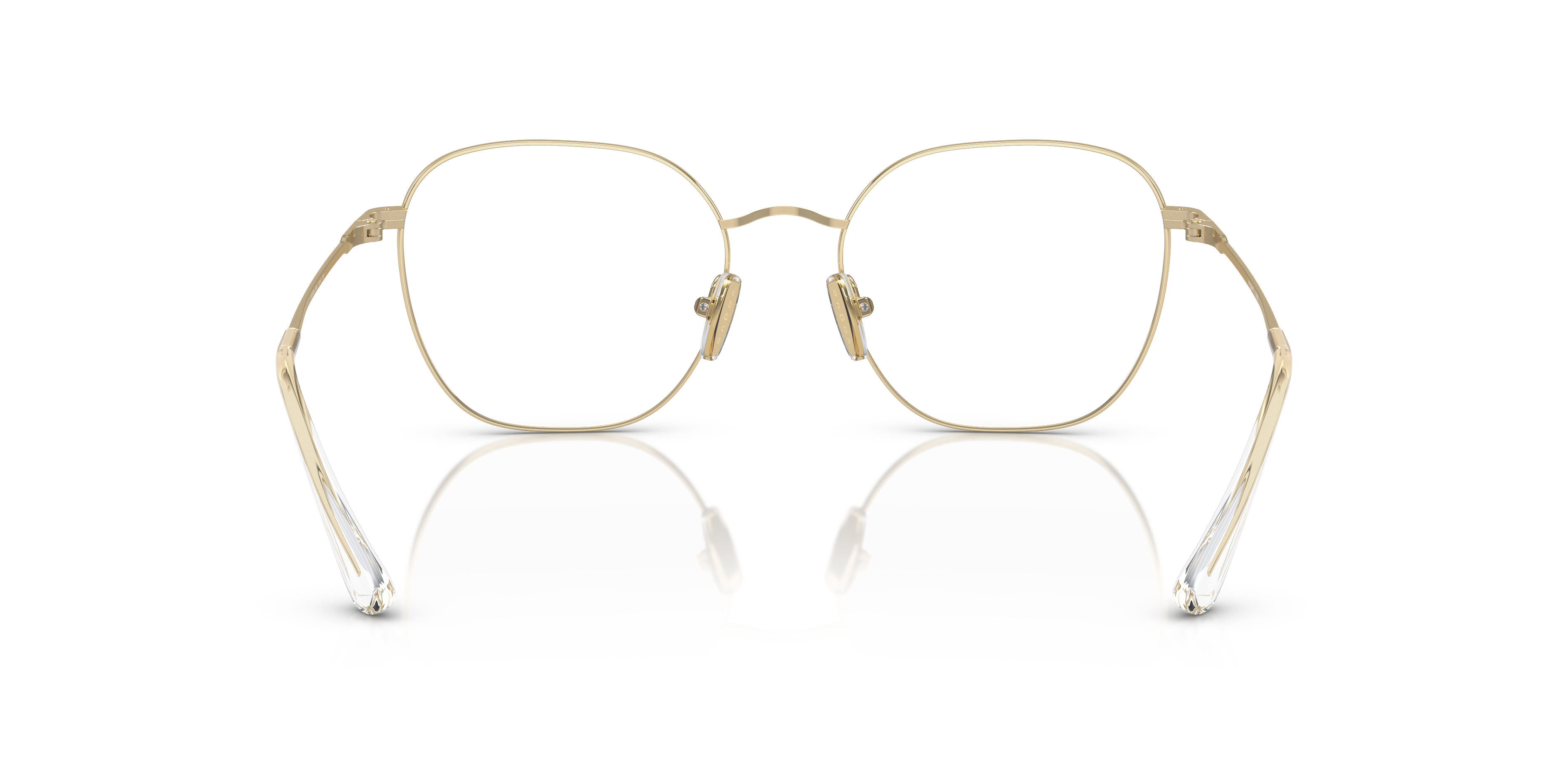 Vogue Eyewear VO4178 in Pale Gold, back view #Colour_Pale Gold