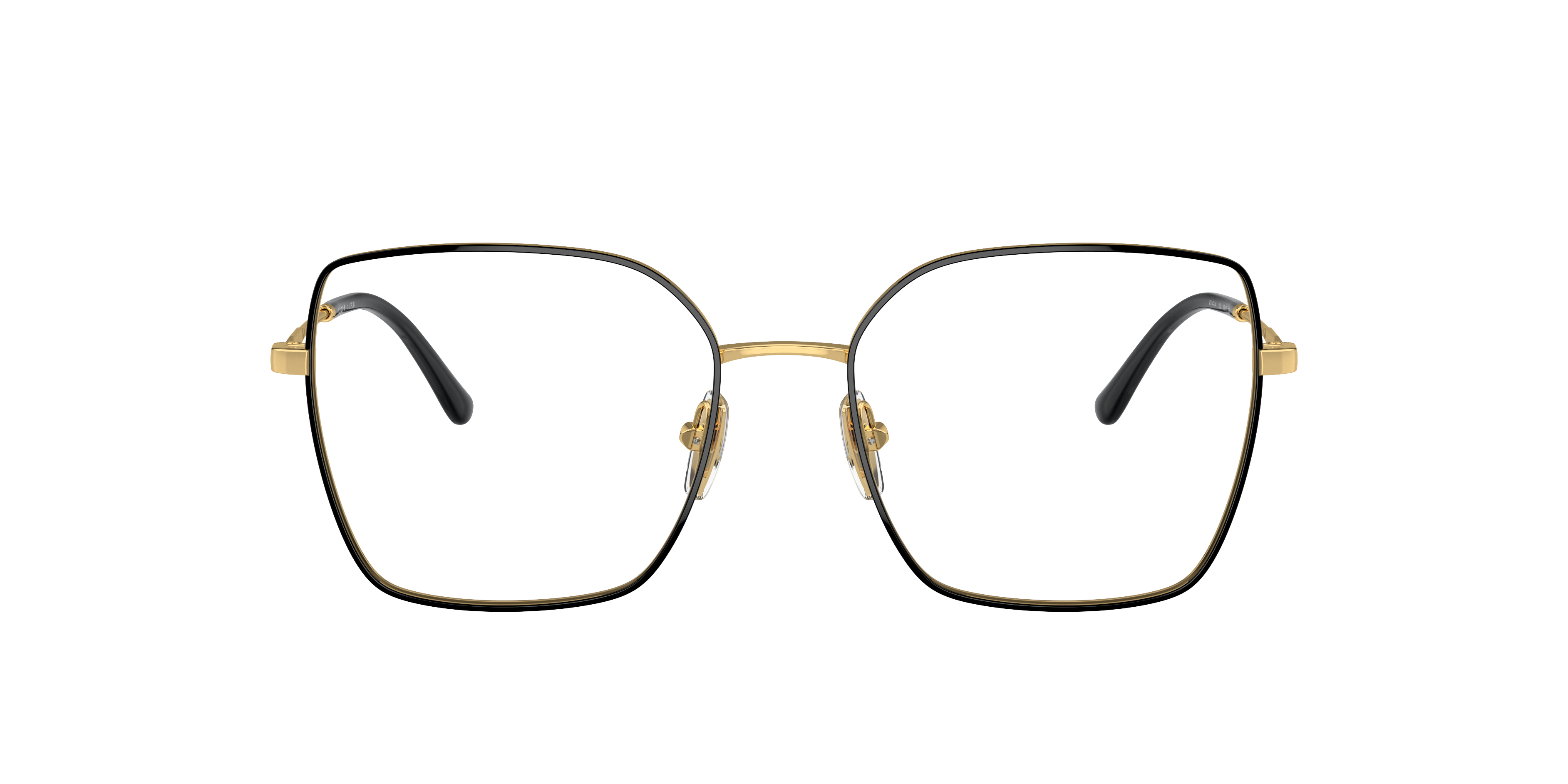 Vogue Eyewear VO4274 in Top Black/Gold, front view #Colour_Top Black/Gold
