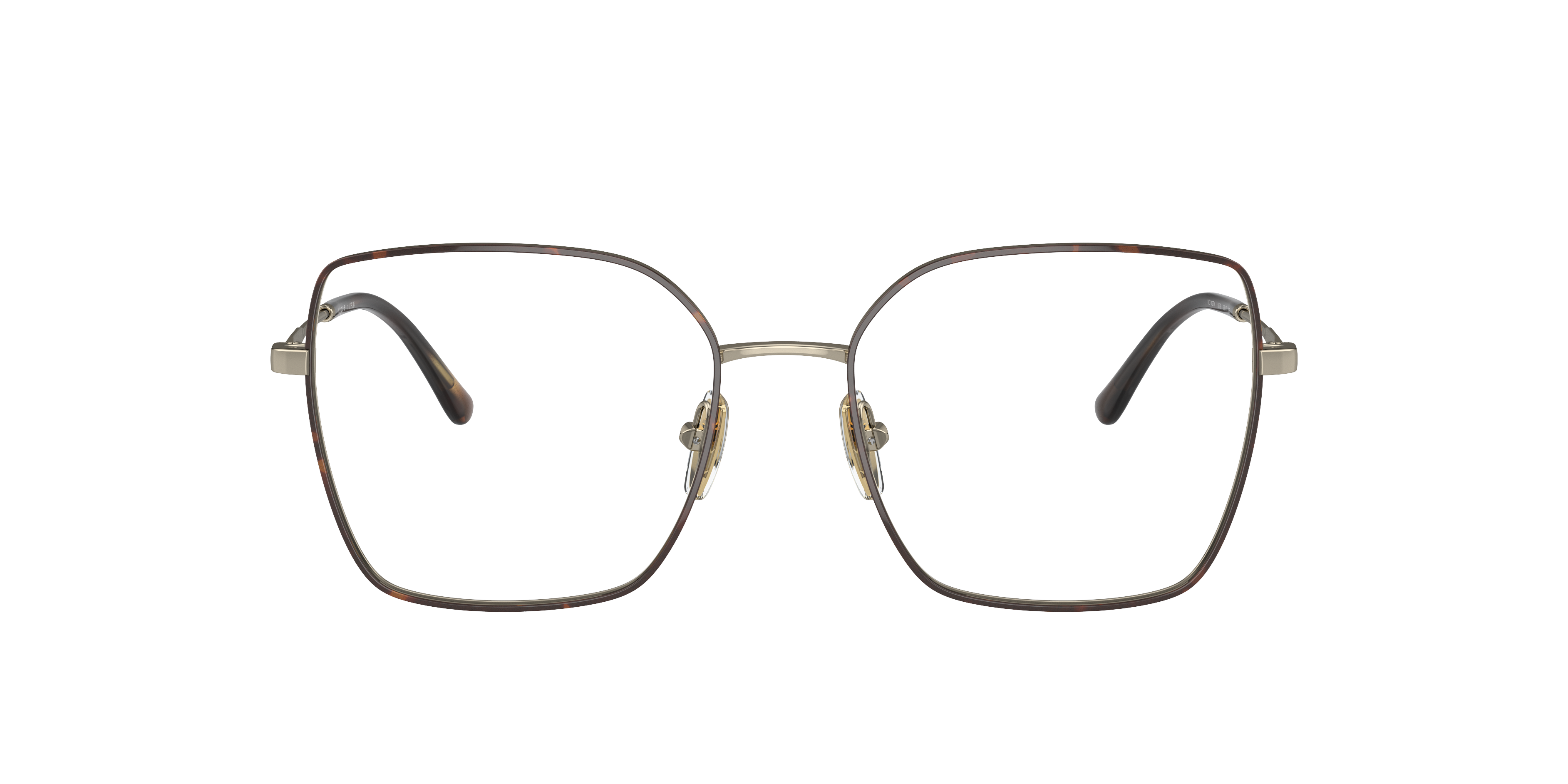 Vogue Eyewear VO4274 in Top Havana/Pale Gold, front view #Colour_Top Havana/Pale Gold
