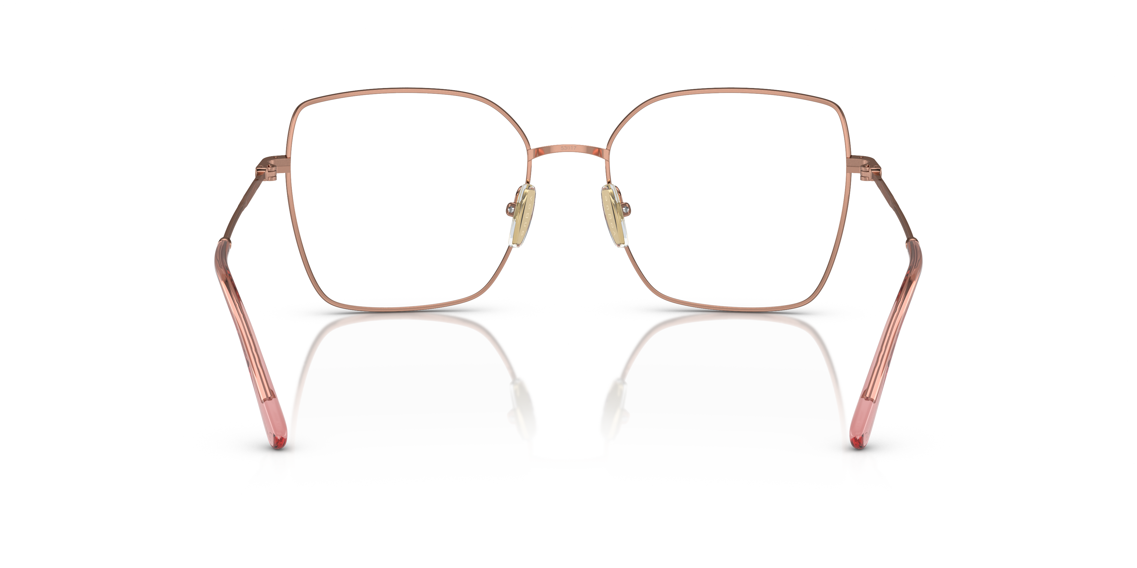 Vogue Eyewear VO4274 in Rose Gold, back view #Colour_Rose Gold