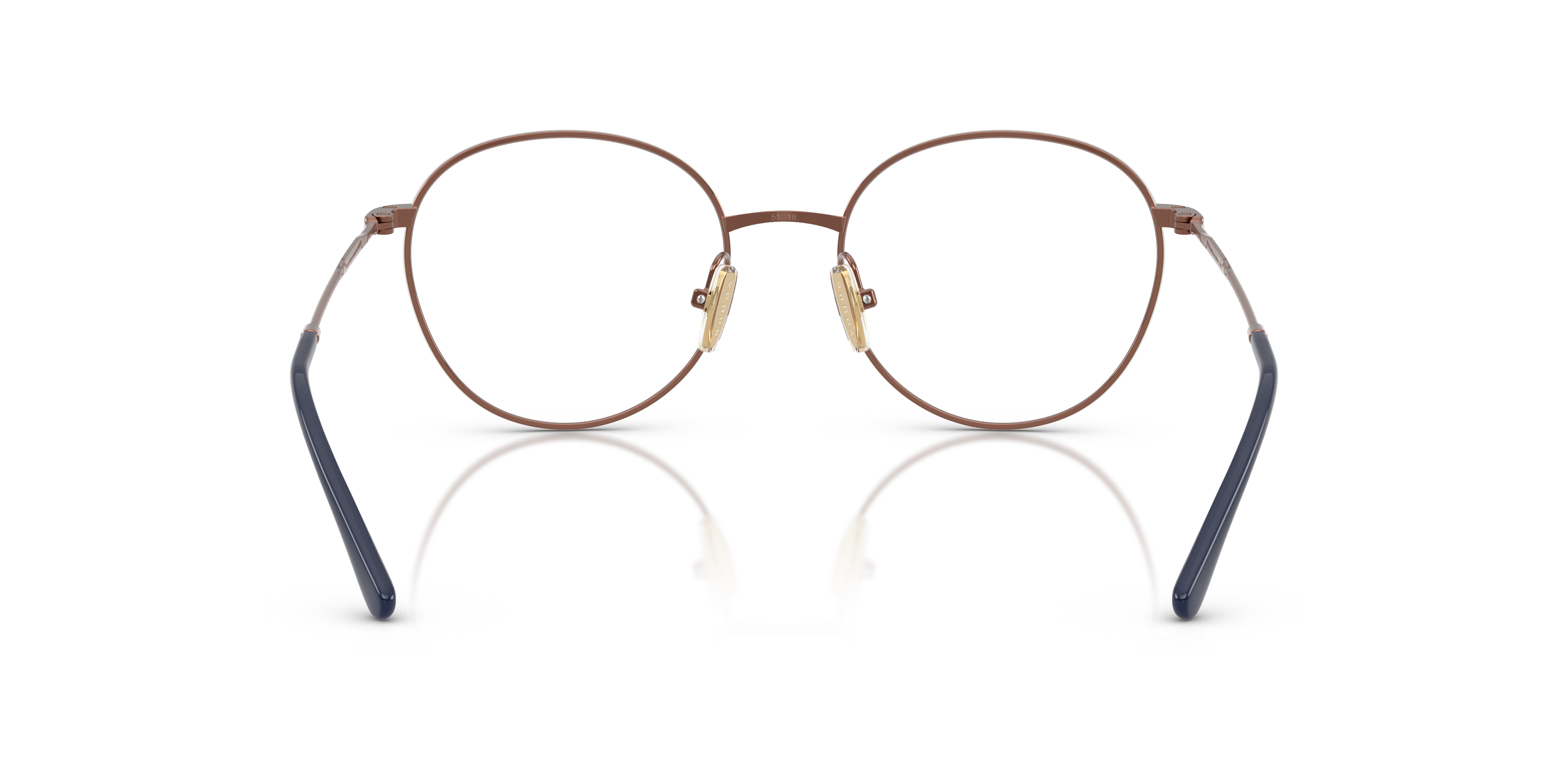 Vogue Eyewear VO4280T in Copper, back view #Colour_Copper