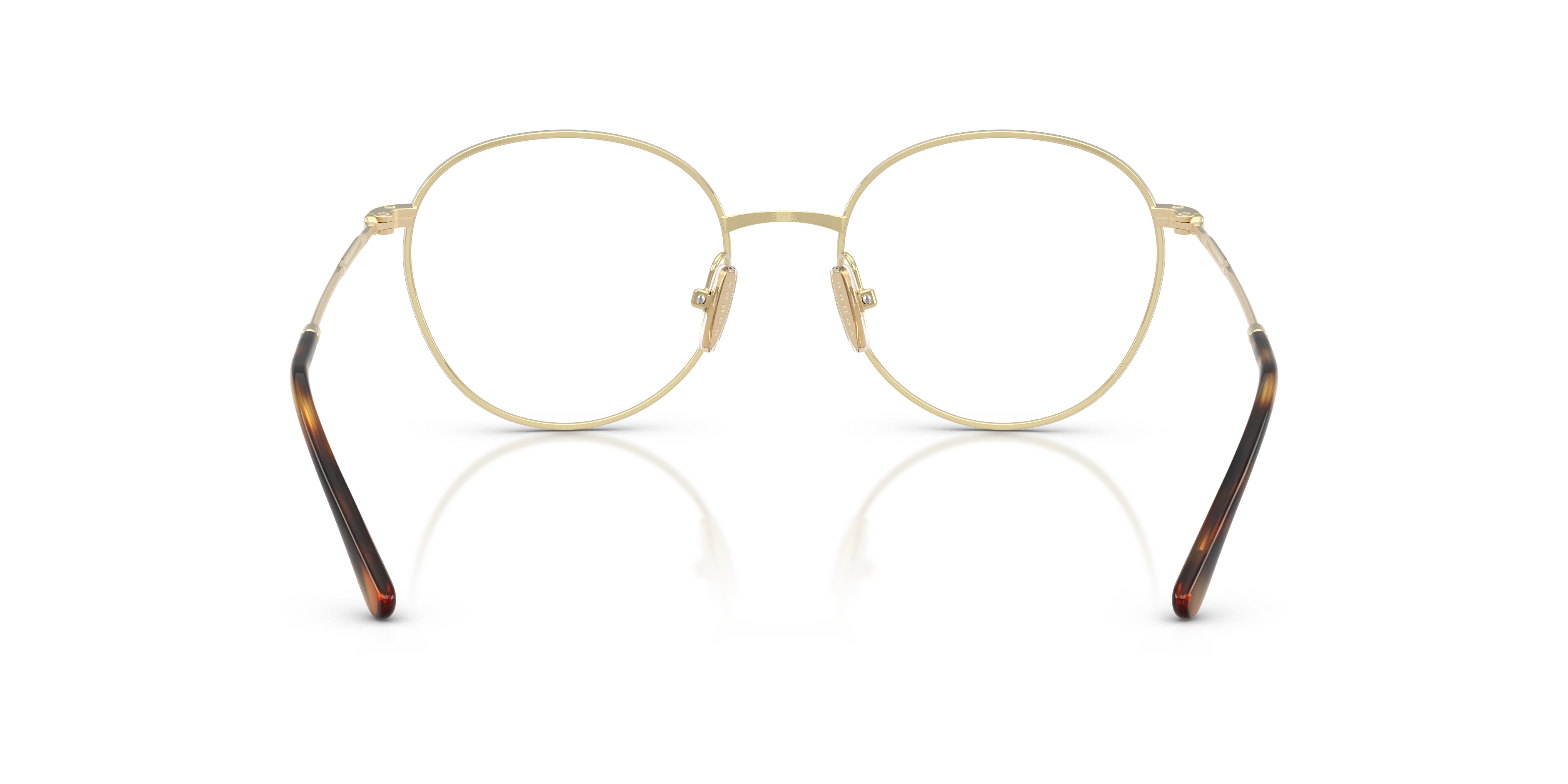 Vogue Eyewear VO4280T in Top Havana/Light Gold, back view #Colour_Top Havana/Light Gold