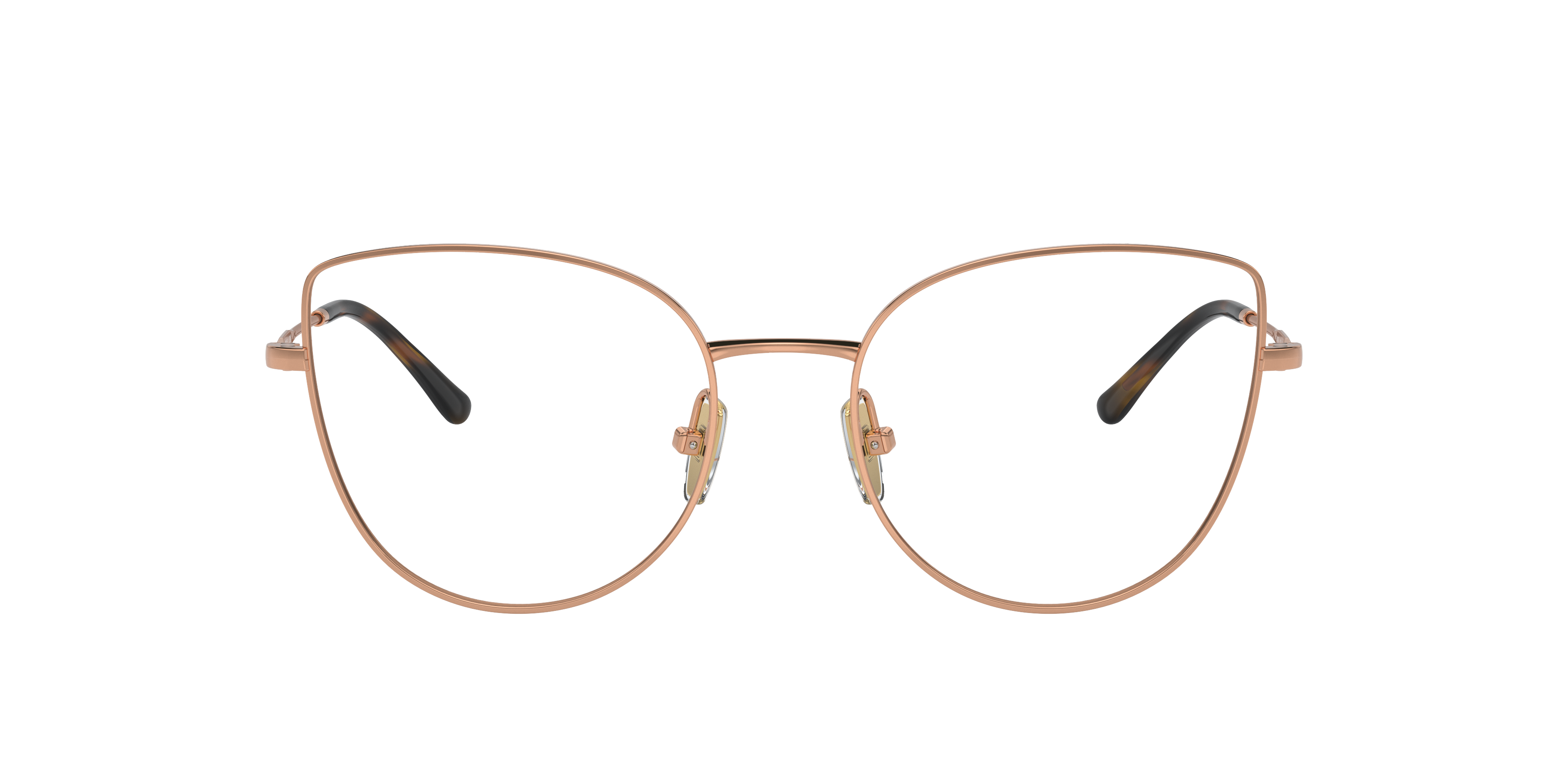 Vogue Eyewear VO4298T in Rose Gold, front view #Colour_Rose Gold