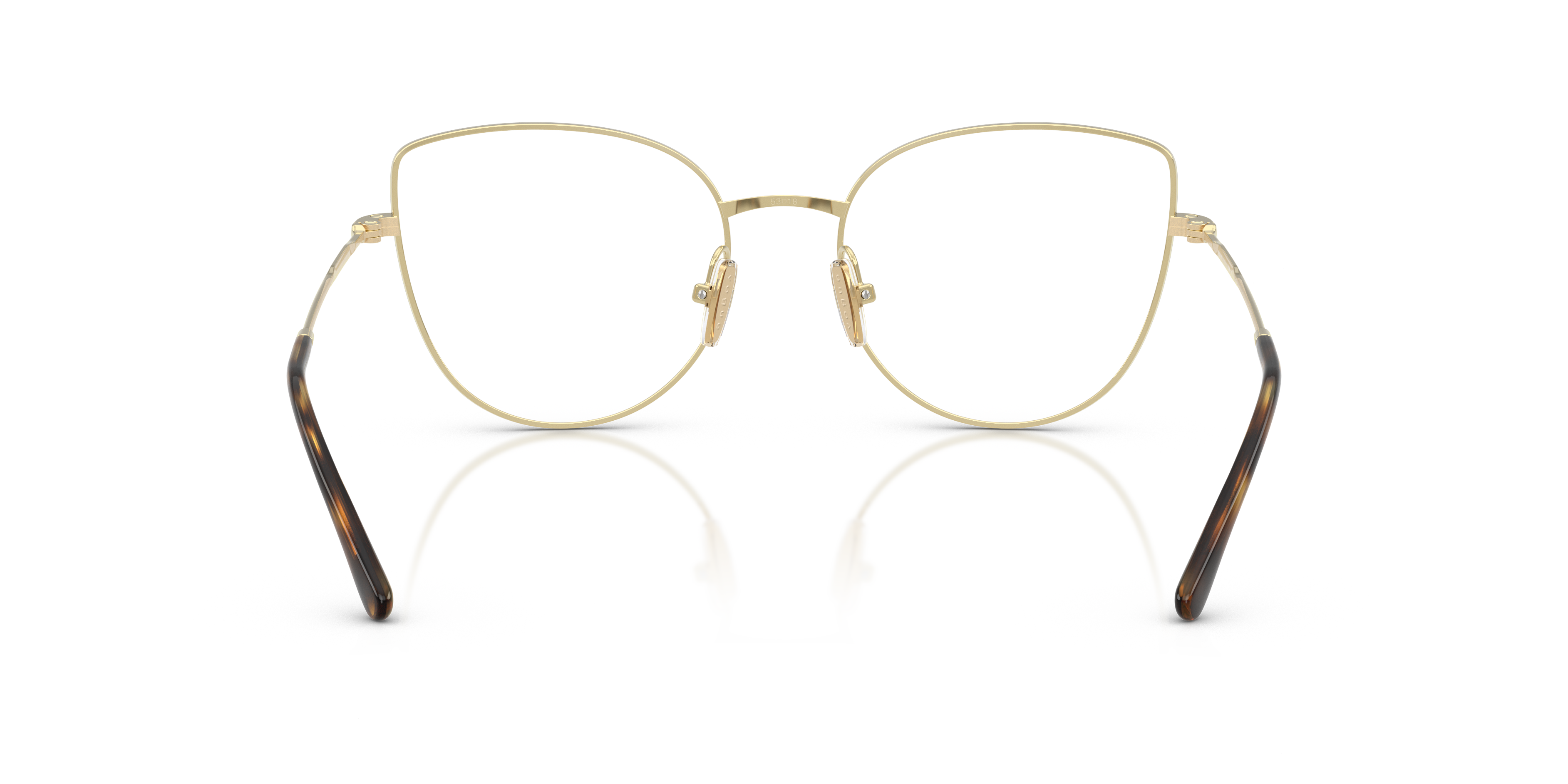 Vogue Eyewear VO4298T in Top Havana/Light Gold, back view #Colour_Top Havana/Light Gold