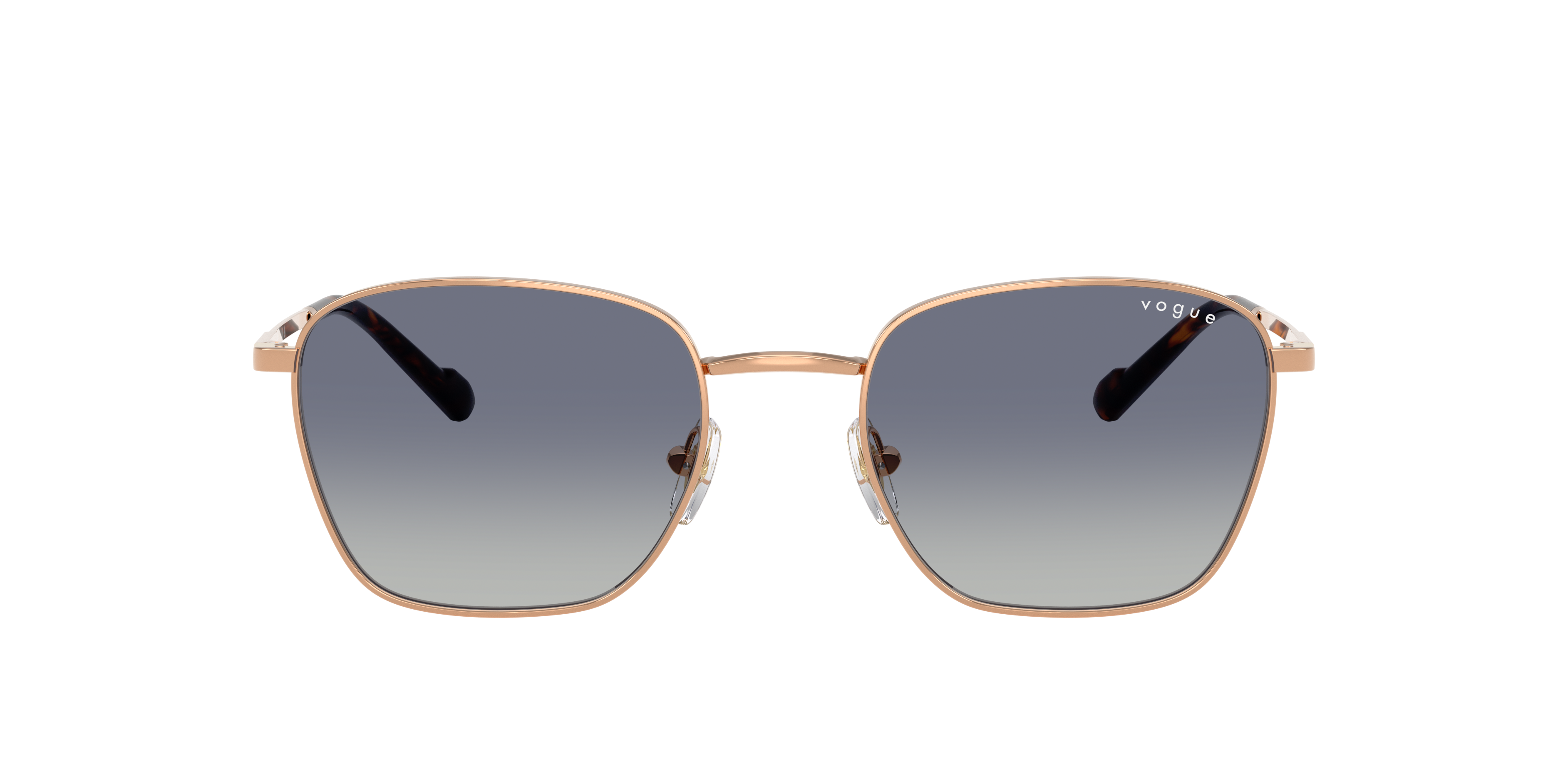 Vogue Eyewear VO4322S in Rose Gold, front view #Colour_Rose Gold
