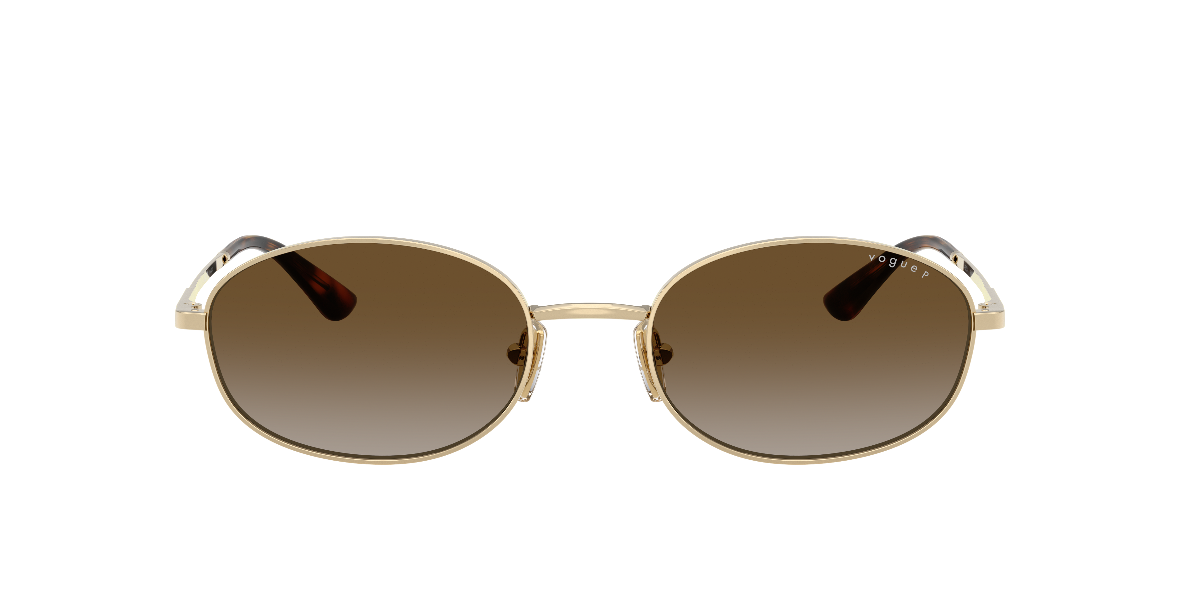 Vogue Eyewear VO4323S in Pale Gold, front view #Colour_Pale Gold