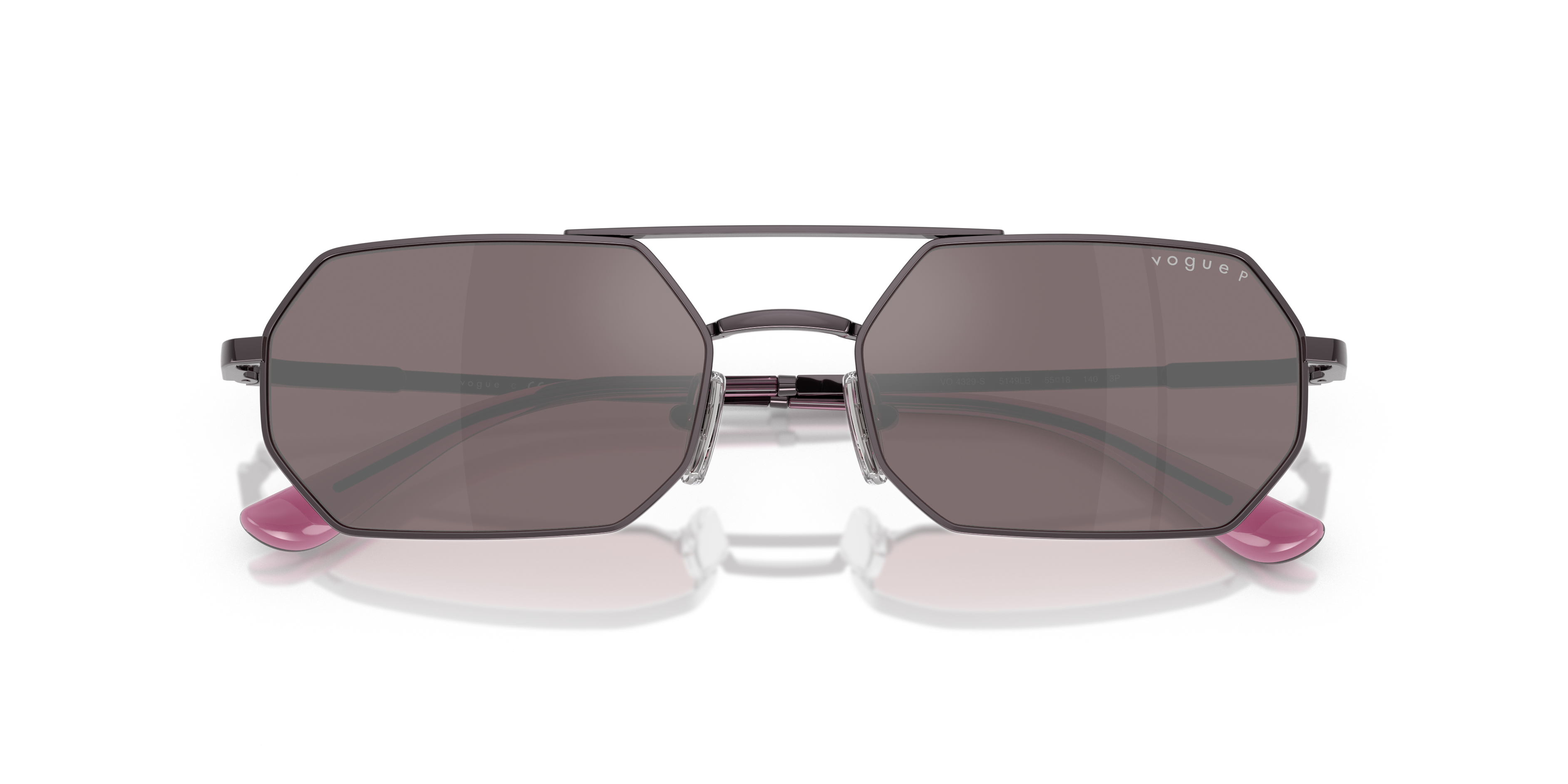 Vogue Eyewear VO4329S in Light Violet, front detail view #Colour_Light Violet