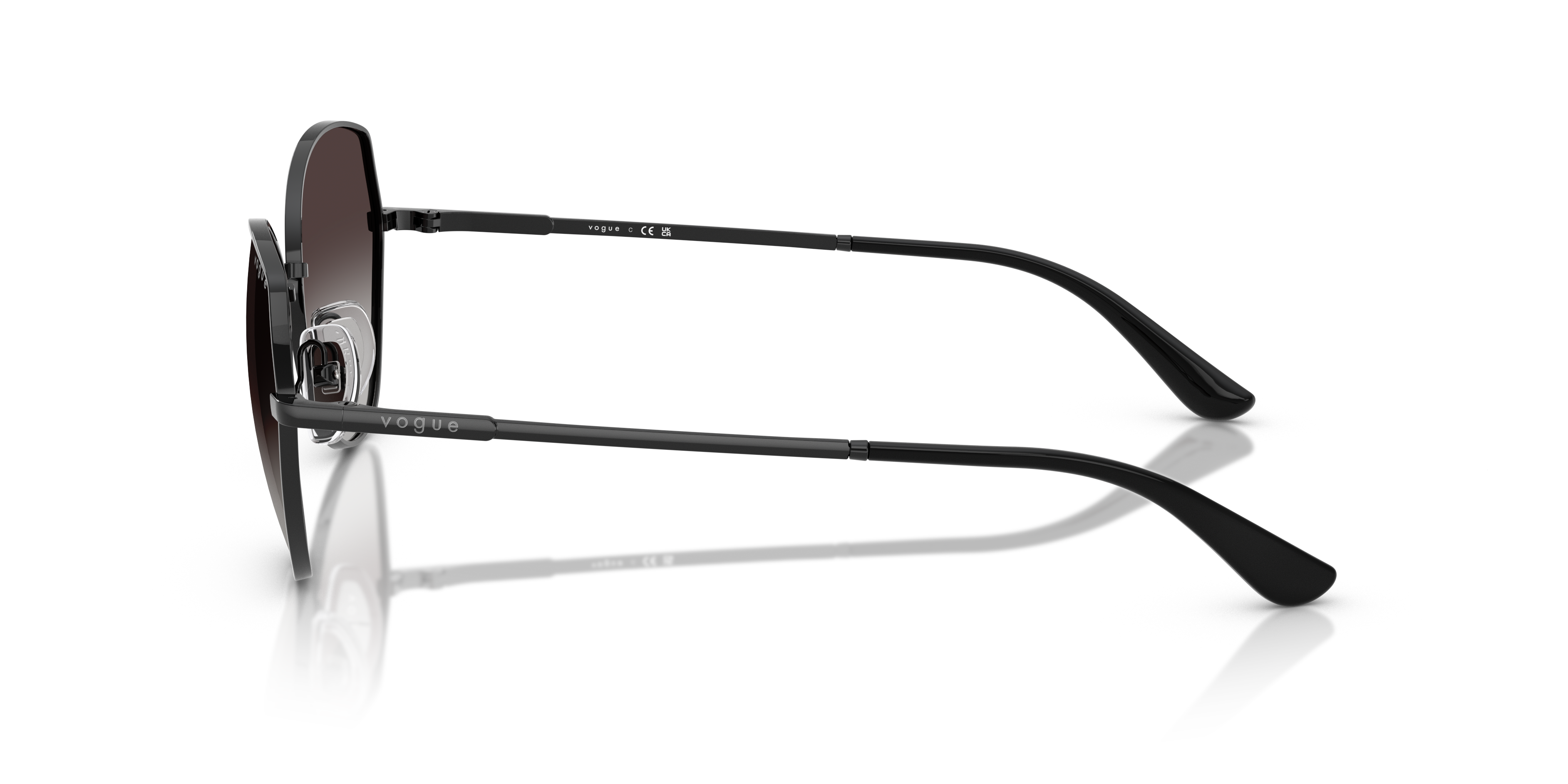 Vogue Eyewear VO4330S in Black, side view #Colour_Black