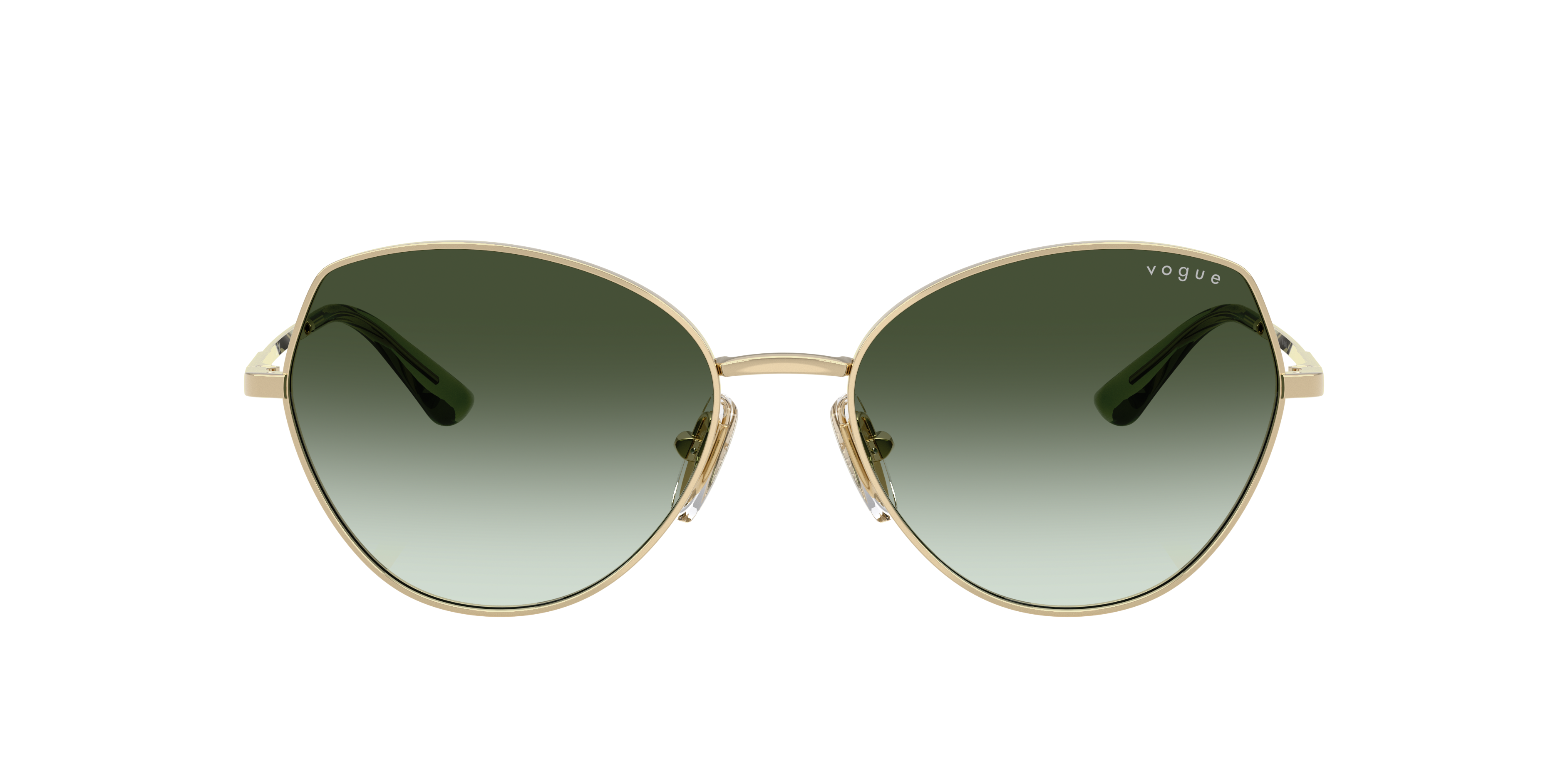 Vogue Eyewear VO4330S in Pale Gold, front view #Colour_Pale Gold