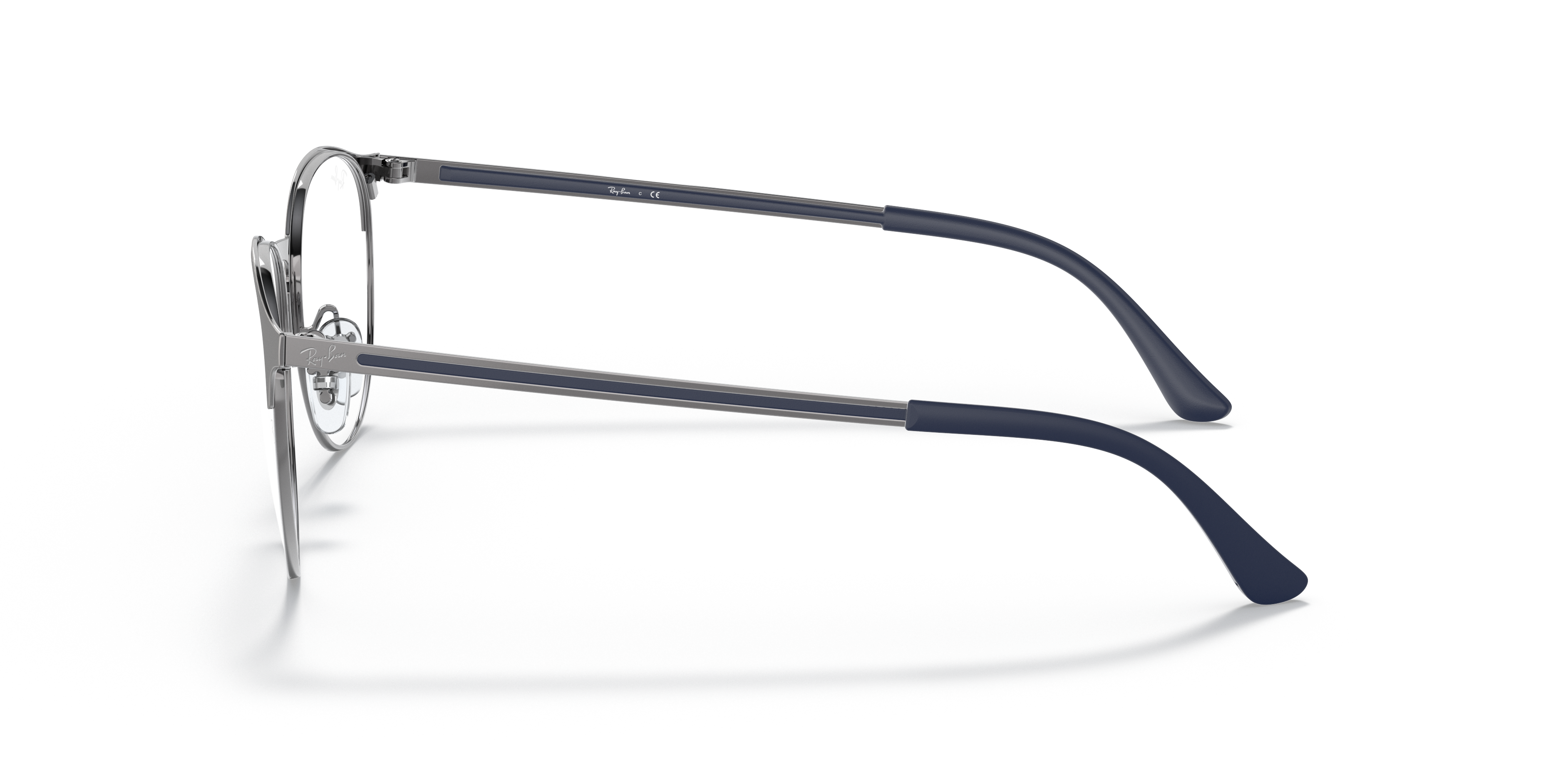 Ray-Ban RB6375 in Gunmetal, side view #Colour_Gunmetal (3135)
