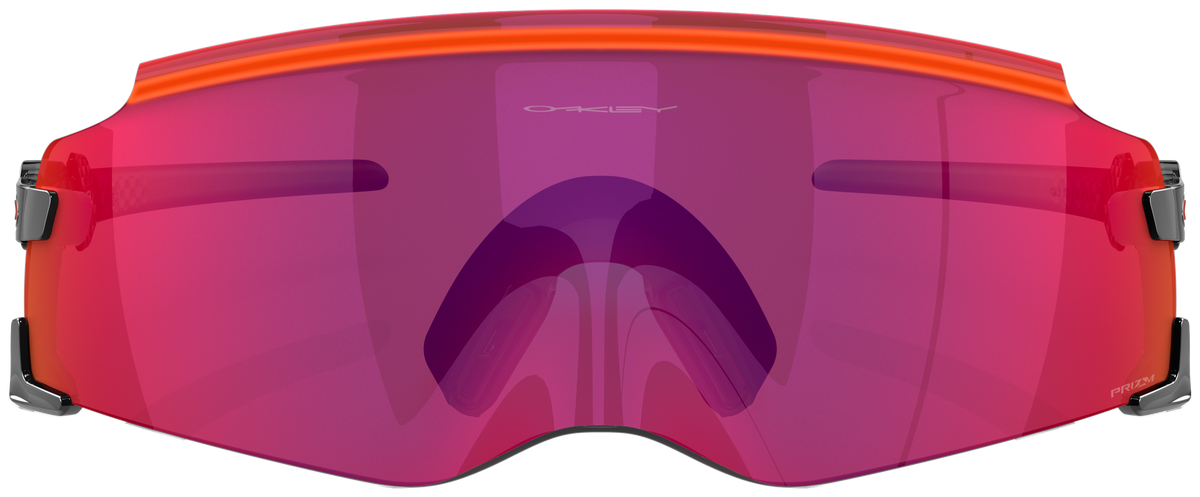 Oakley Kato OO9455M in Polished Black / Prizm Road, front view #Colour_Polished Black / Prizm Road (945504)