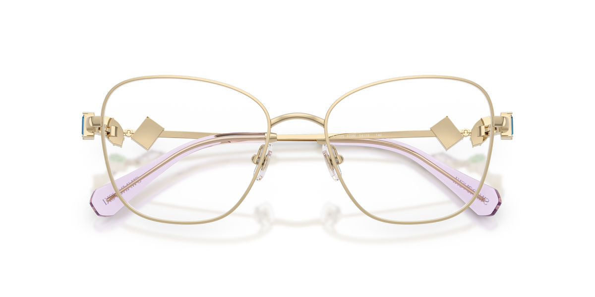 Swarovski SK1025 in Pale Gold, front detail view #Colour_Pale Gold (403M)