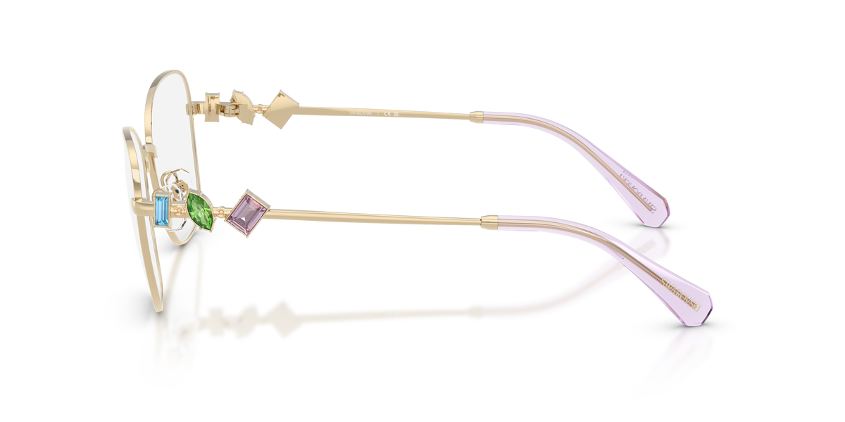 Swarovski SK1025 in Pale Gold, side view #Colour_Pale Gold (403M)