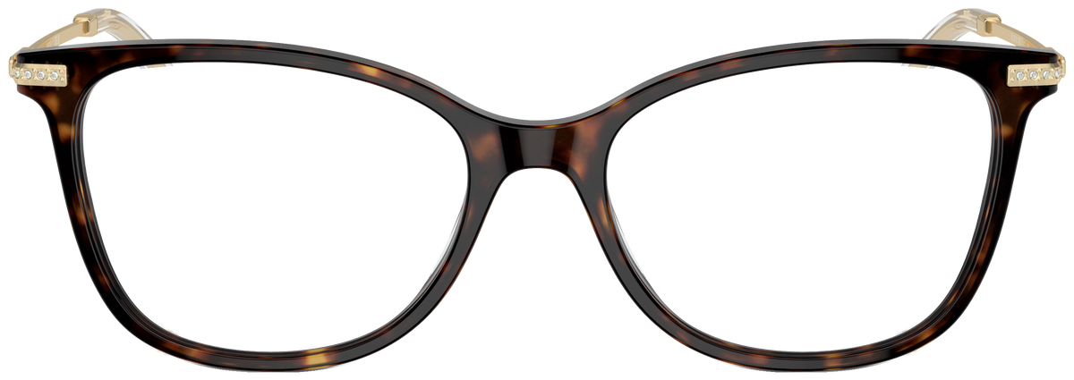 Swarovski SK2010 in Dark Havana, front view #Colour_Dark Havana (1002)