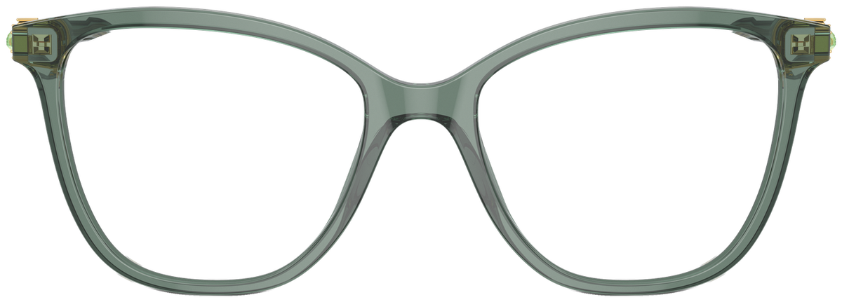 Swarovski SK2020 in Transparent Green, front view #Colour_Transparent Green (1043)