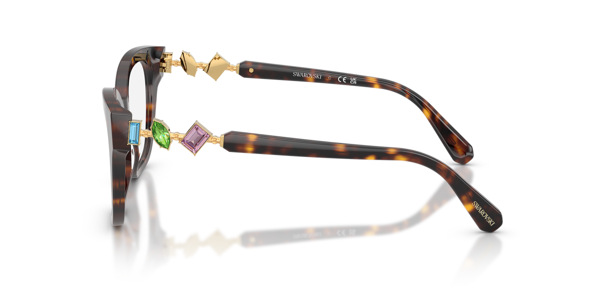 Swarovski SK2048 in Havana, side view #Colour_Havana (1002)