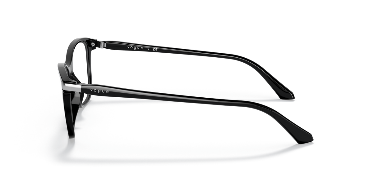 Vogue Eyewear VO5378 in Black, side view #Colour_Black (W44)