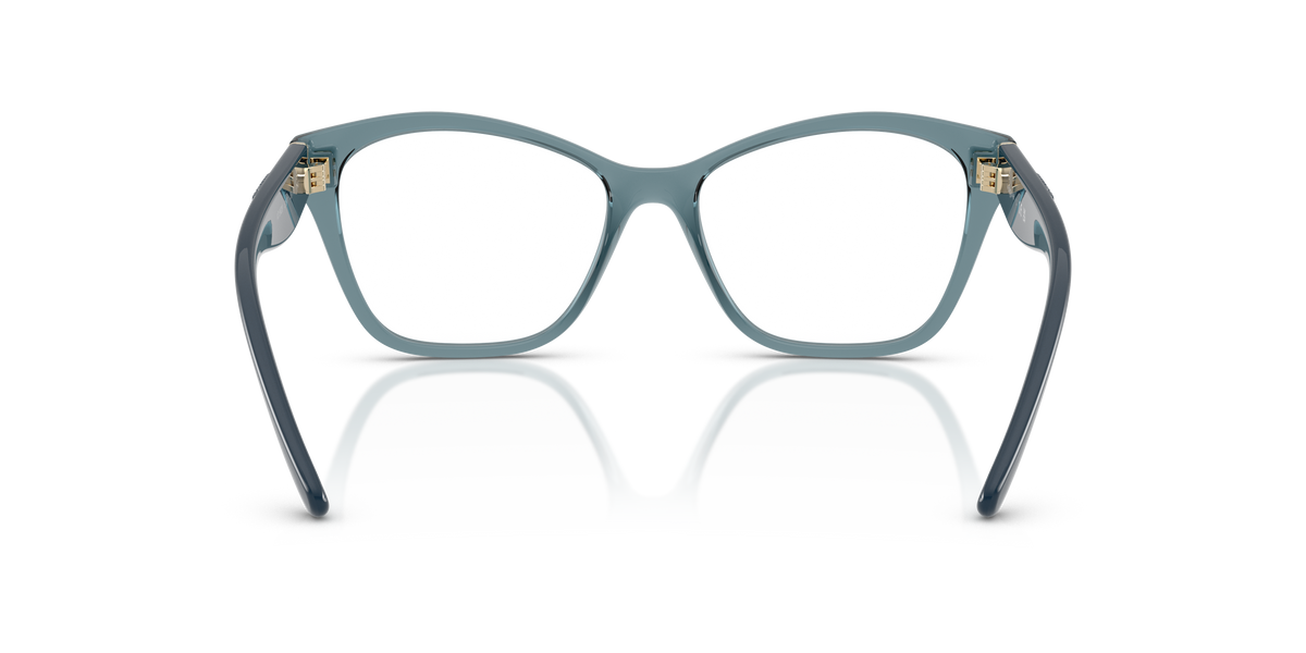 Vogue Eyewear VO5628 in Transparent Light Blue, back view #Colour_Transparent Light Blue (3197)