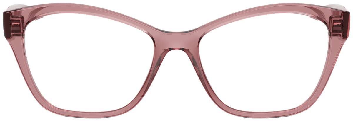 Vogue Eyewear VO5628 in Transparent Dark Pink, front view #Colour_Transparent Dark Pink (3198)