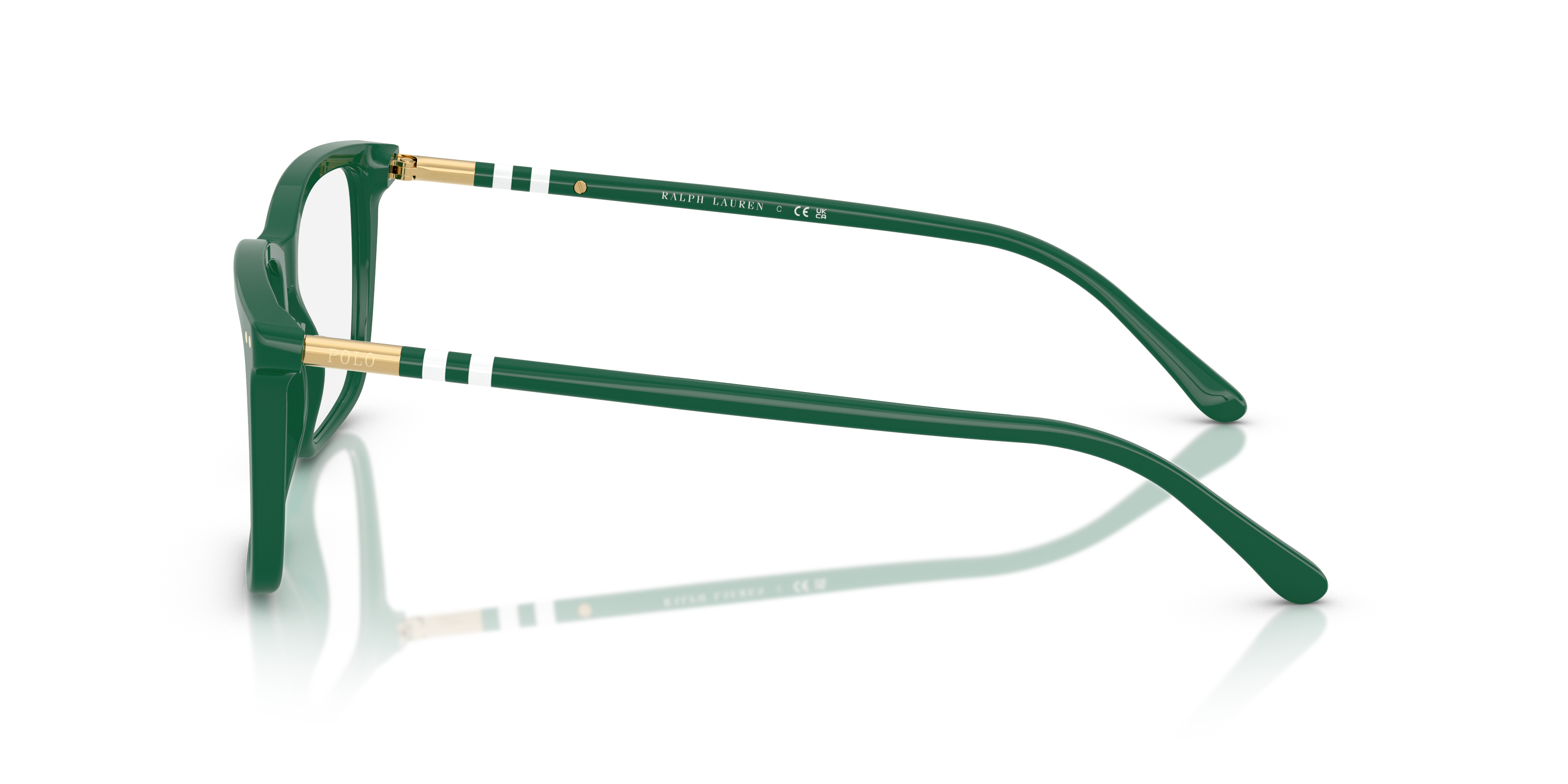 Polo by Ralph Lauren PH2287 - Shiny Green, front detail view #Colour_Shiny Green
