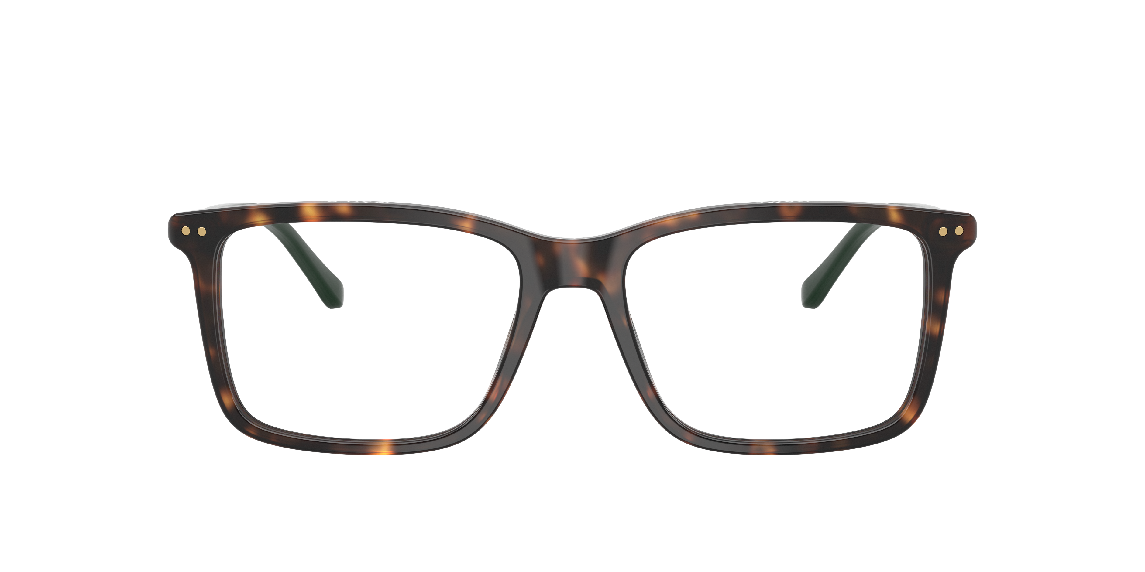 Polo by Ralph Lauren PH2287 - Shiny Dark Havana, front view #Colour_Shiny Dark Havana
