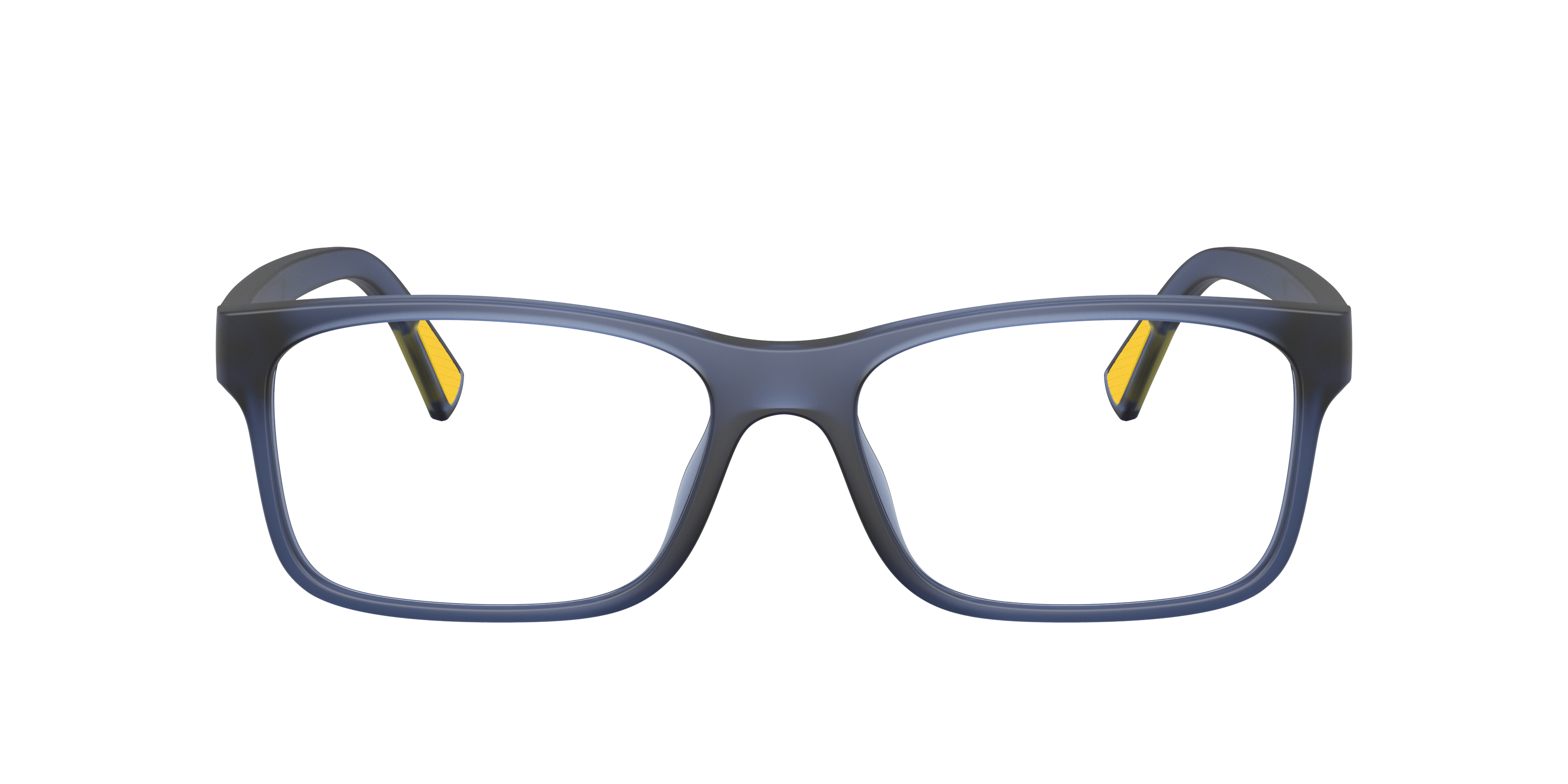 Polo by Ralph Lauren PH2301U - Matte Transparent Navy, front view #Colour_Matte Transparent Navy