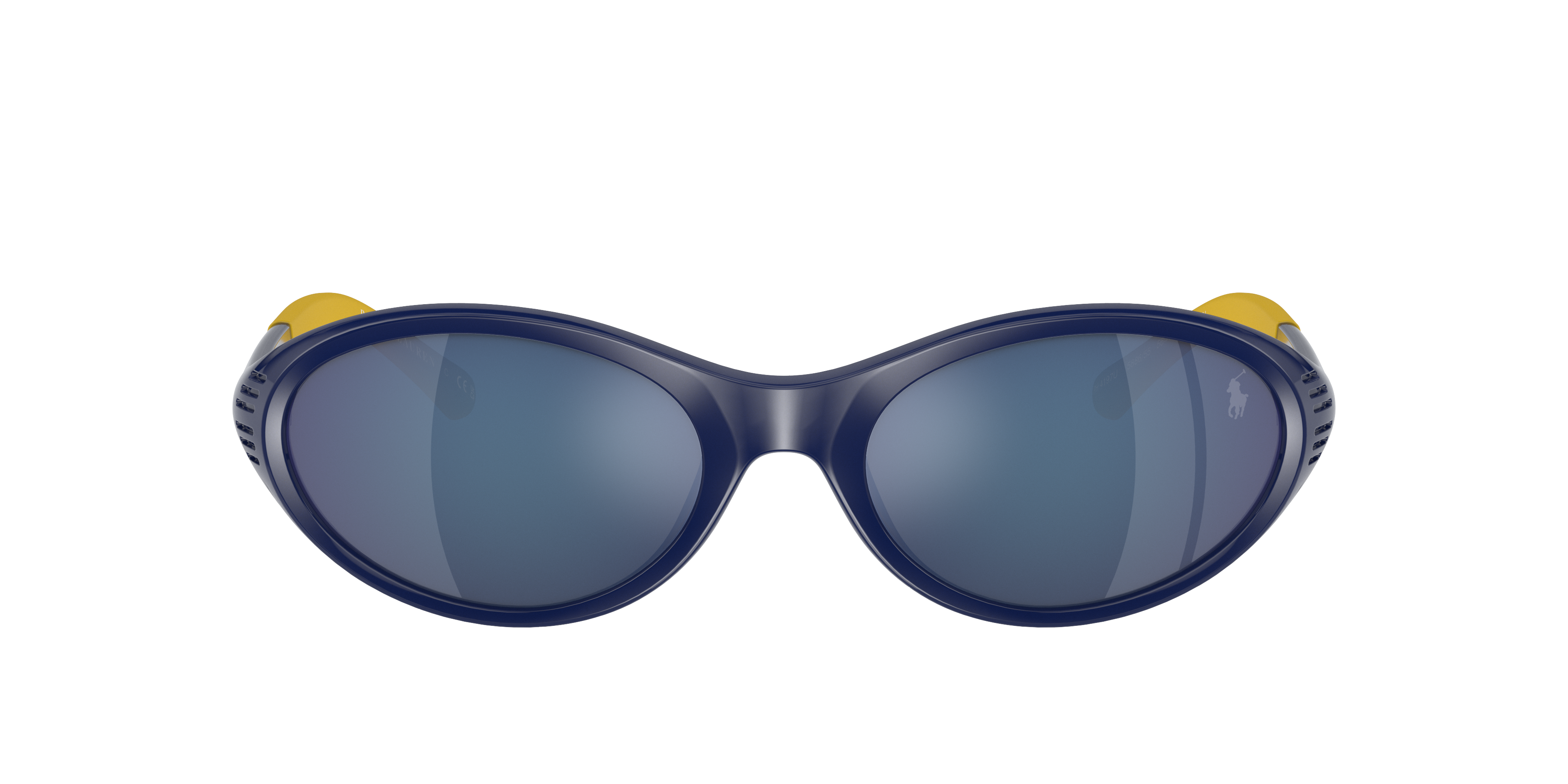 Polo by Ralph Lauren PH4197U - Shiny Heritage Blue, front view #Colour_Shiny Heritage Blue