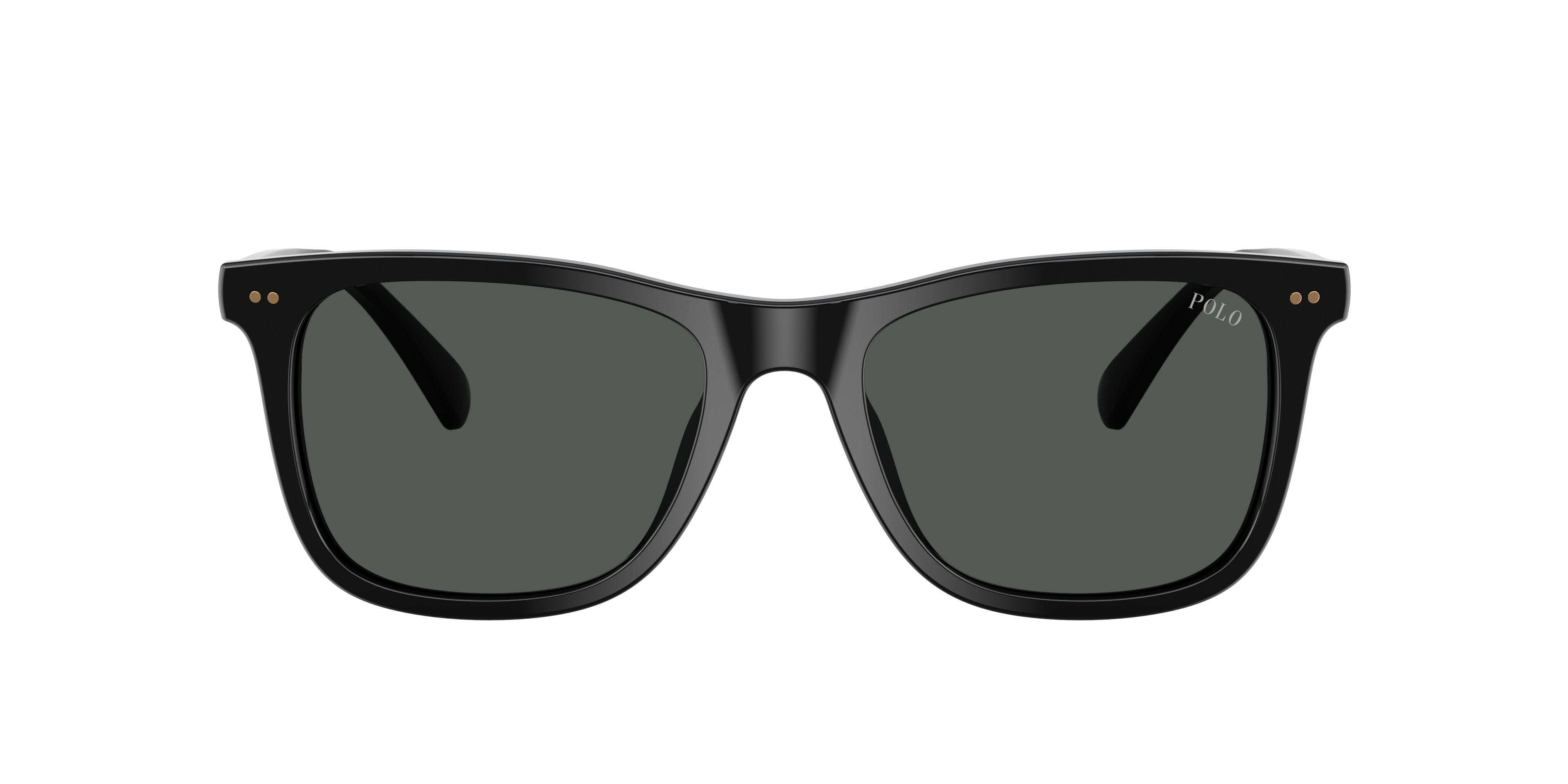 Polo by Ralph Lauren PH4220U - Shiny Black, front view #Colour_Shiny Black