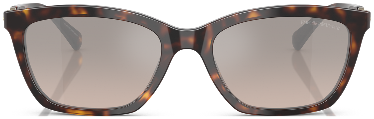 Emporio Armani EA4238 in Shiny Havana, front view #Colour_Shiny Havana (50266I)