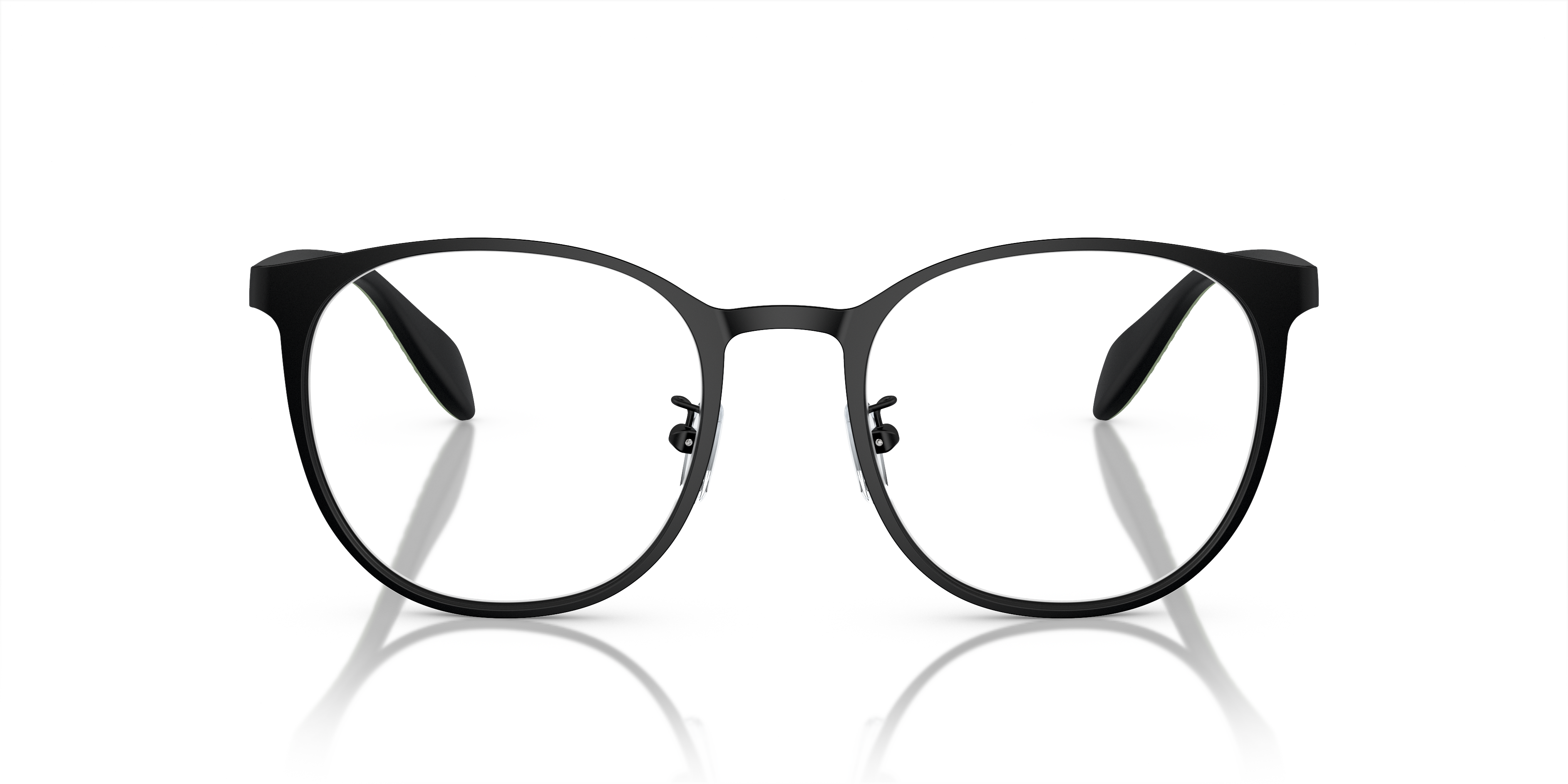 Emporio Armani EA1148 Matte Black front view