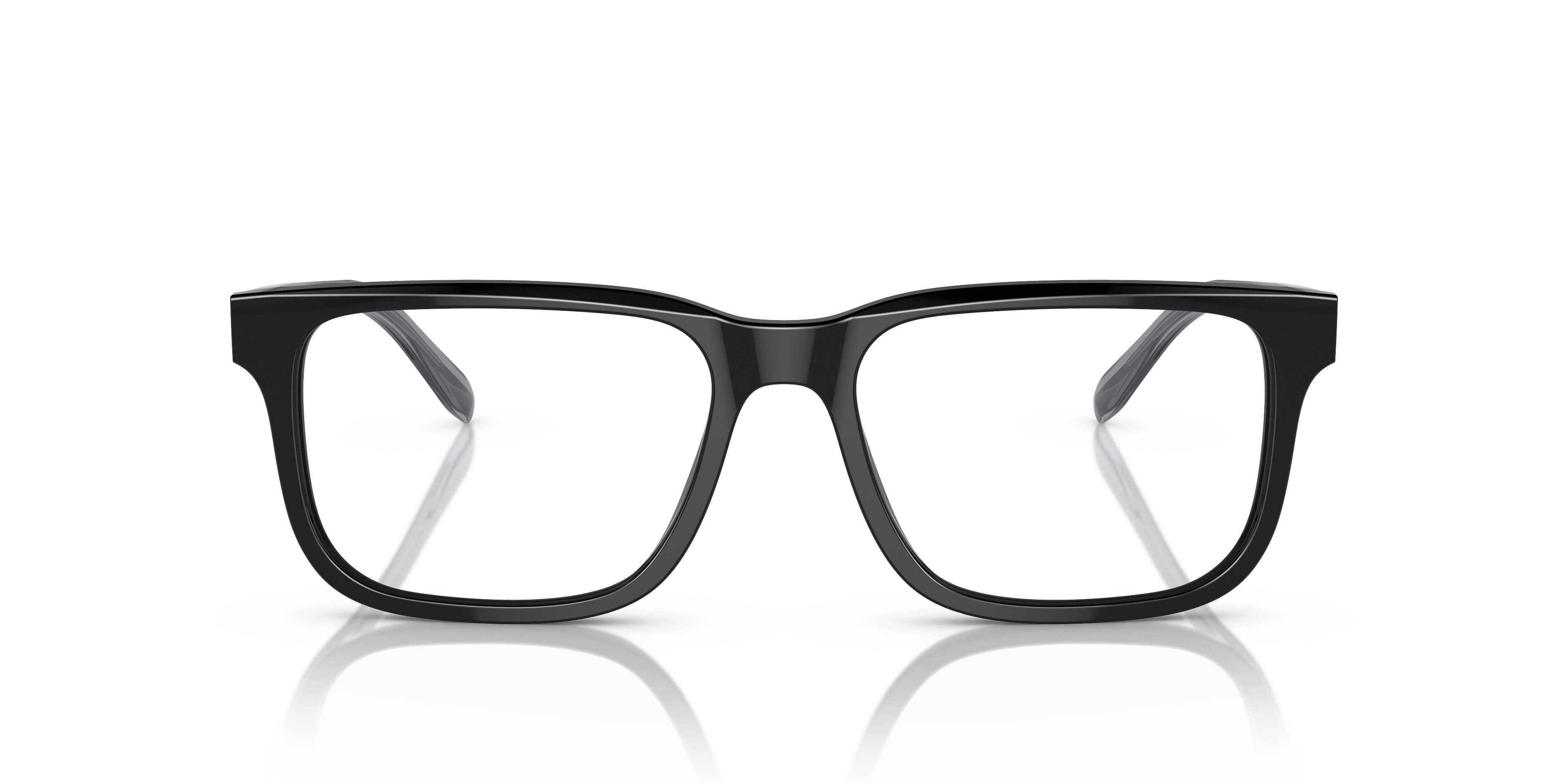 Emporio Armani EA3218 Black front view