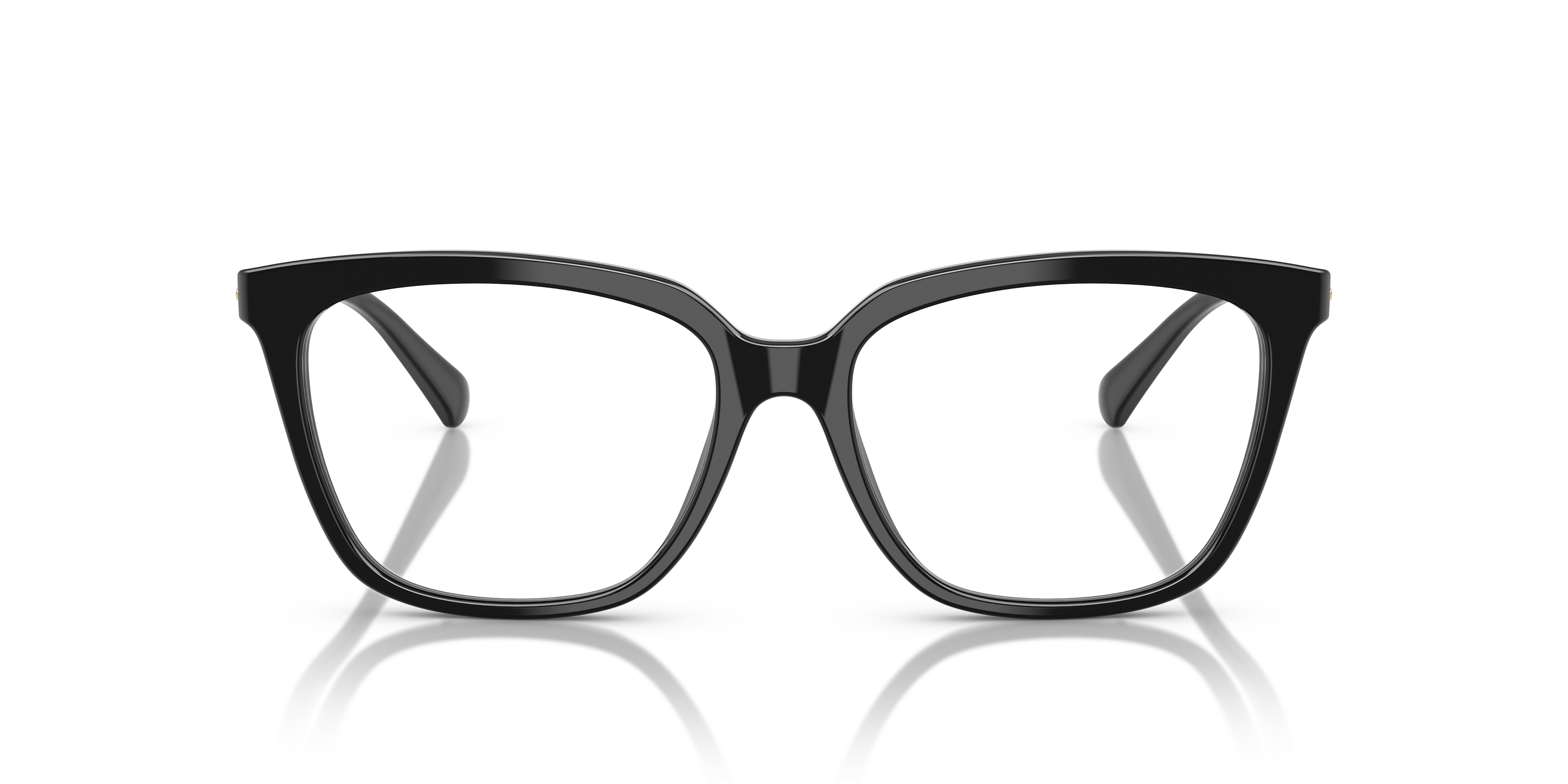 Emporio Armani EA3248 in Shiny Black, front view #Colour_Shiny Black (5017)