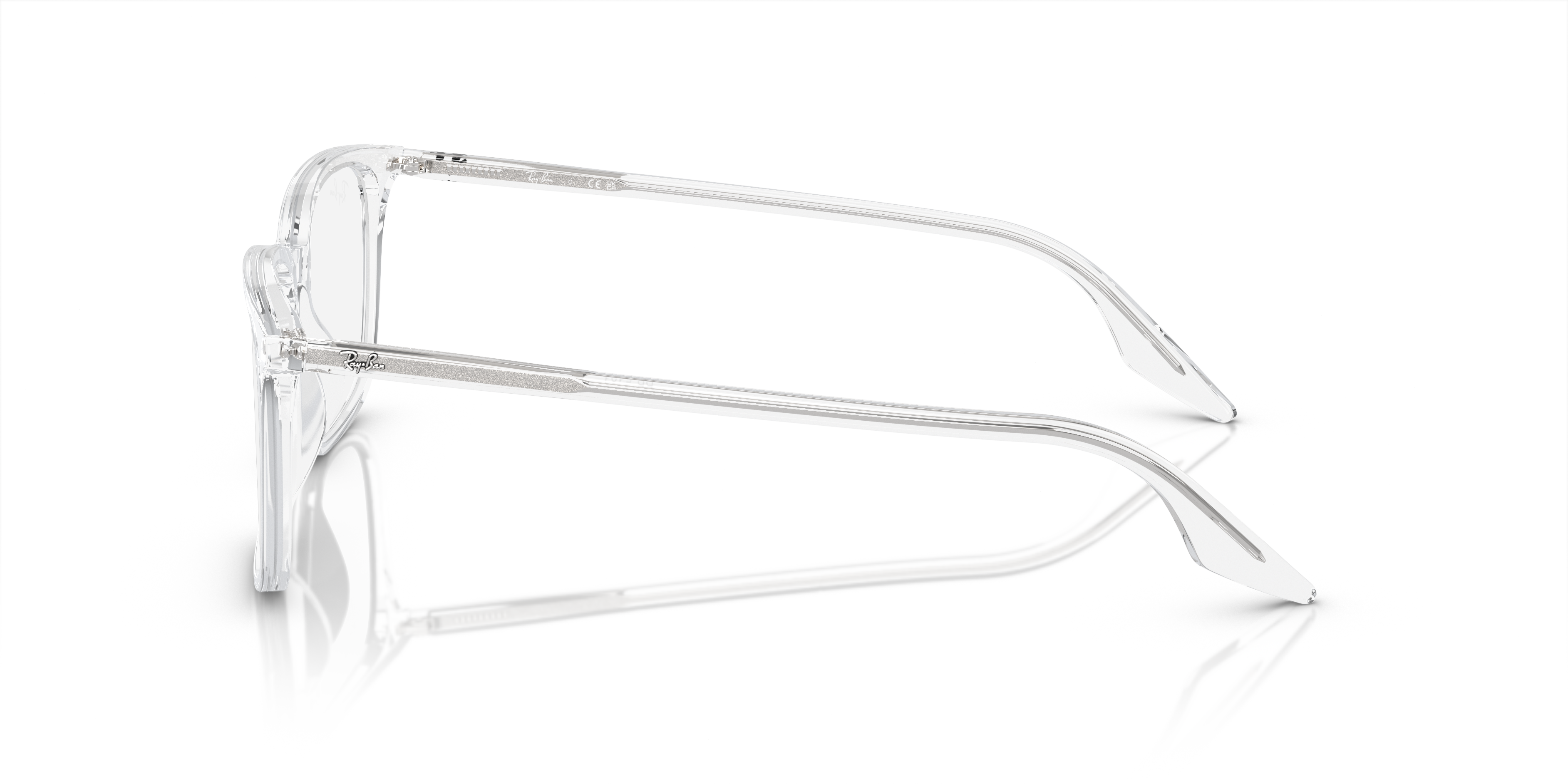 Ray-Ban RB5421 in Transparent, side view #Colour_Transparent (2001)