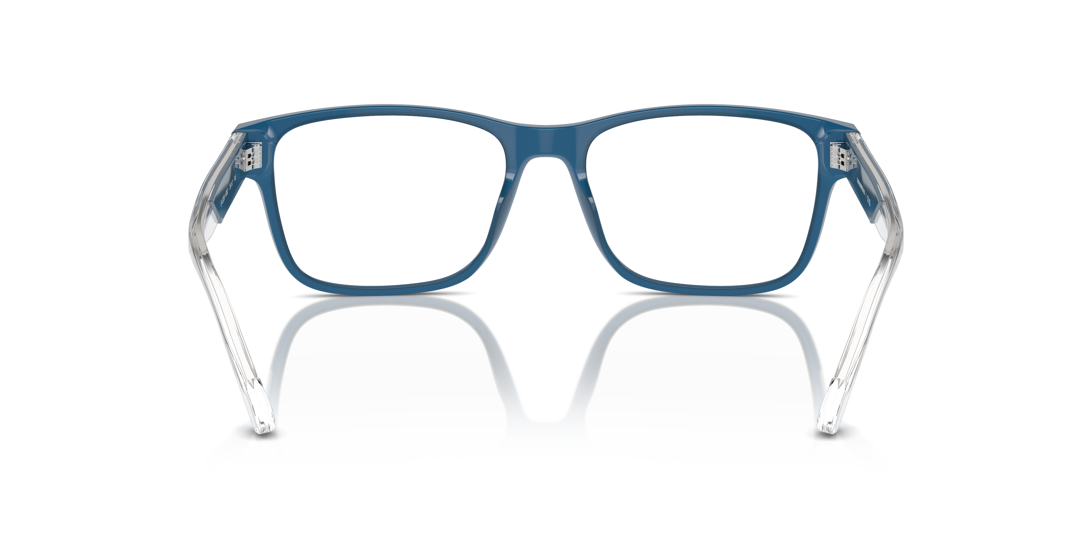 Emporio Armani EA3239 Shiny Opaline Blue back view