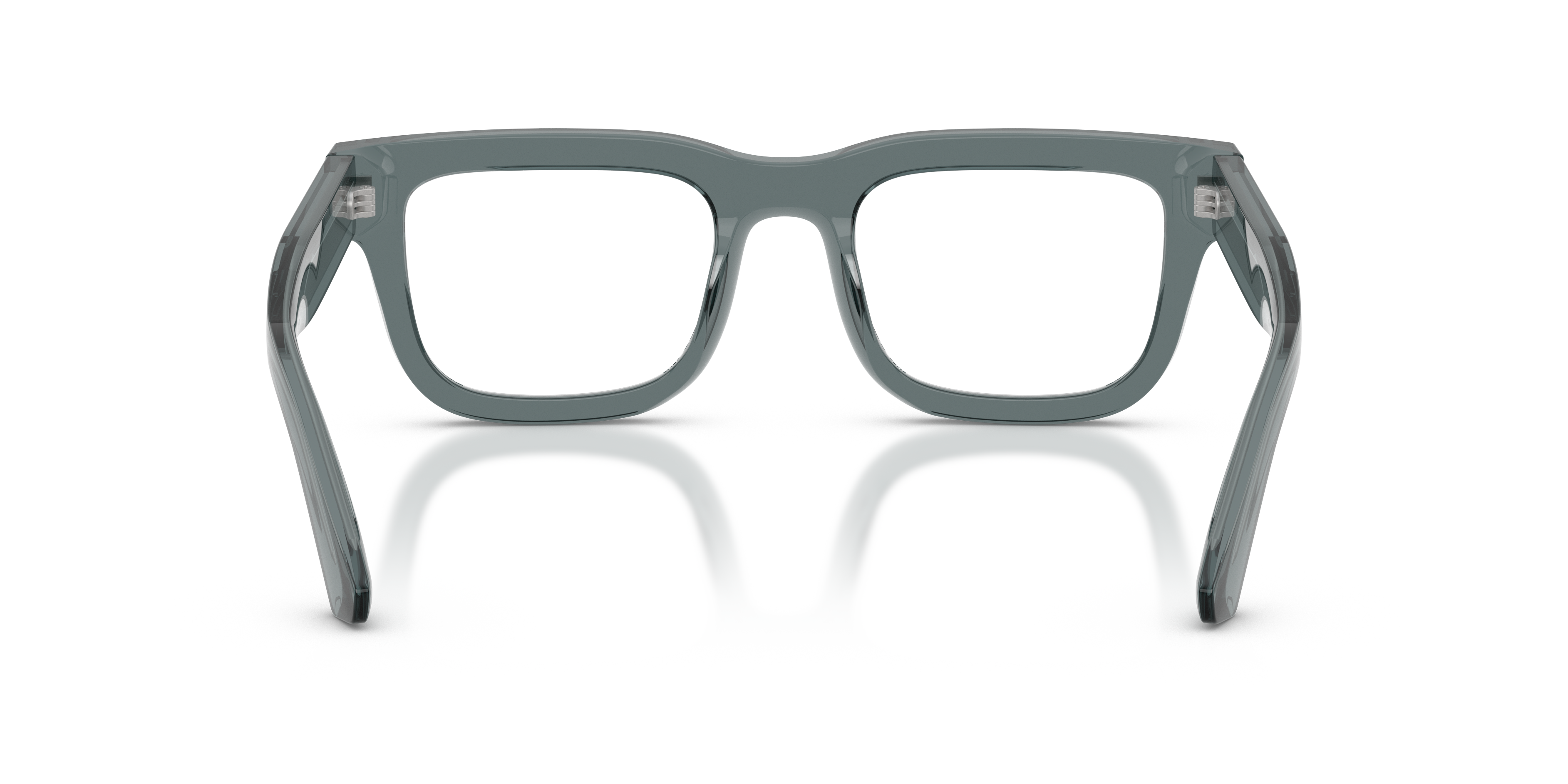 Emporio Armani EA3279 Shiny Transparent Grey back view
