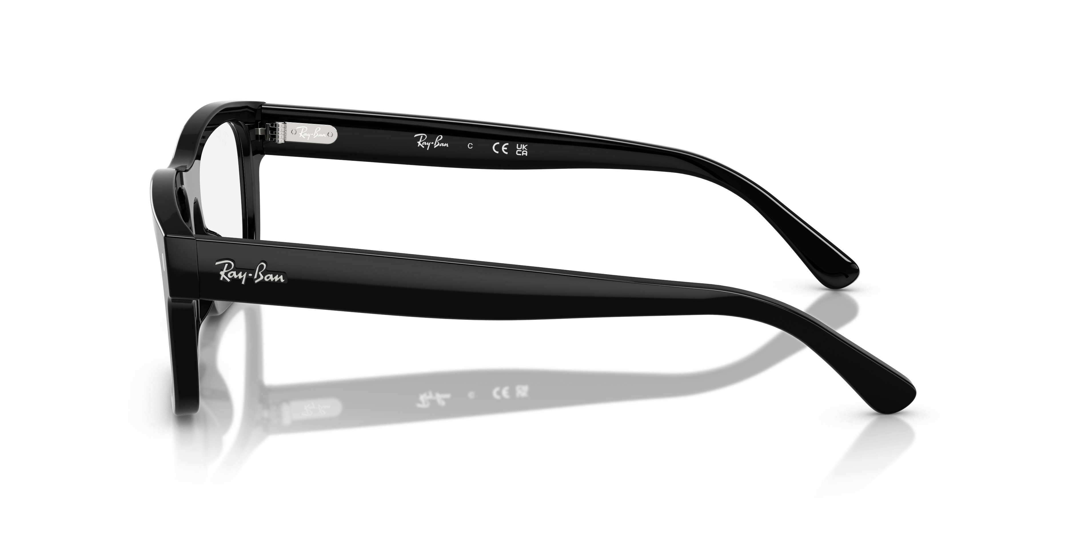 Ray-Ban RB5435 in Black, side view #Colour_Black (2000)