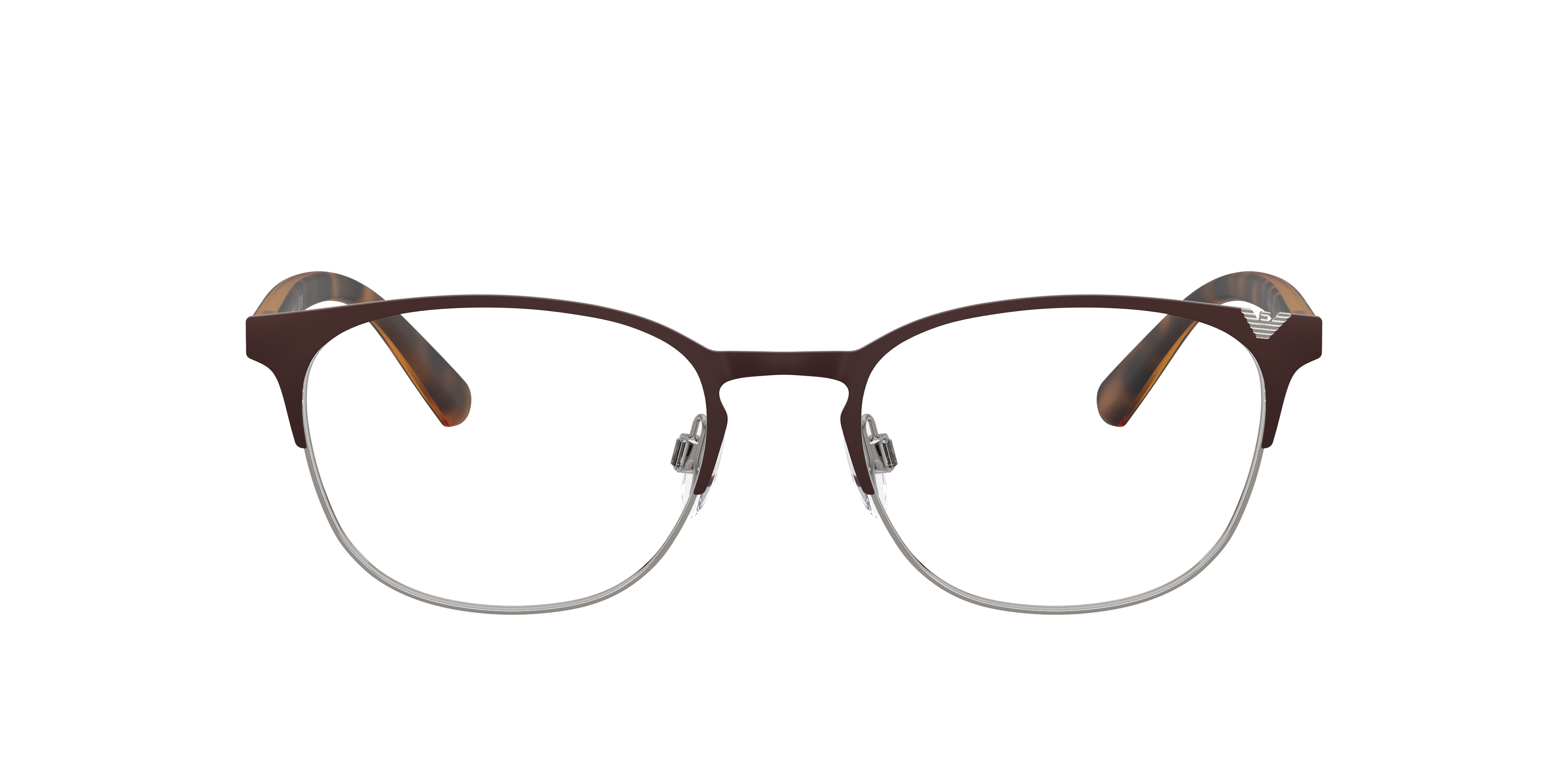 Matte Brown & Gunmetal, front view #Colour_Matte Brown & Gunmetal