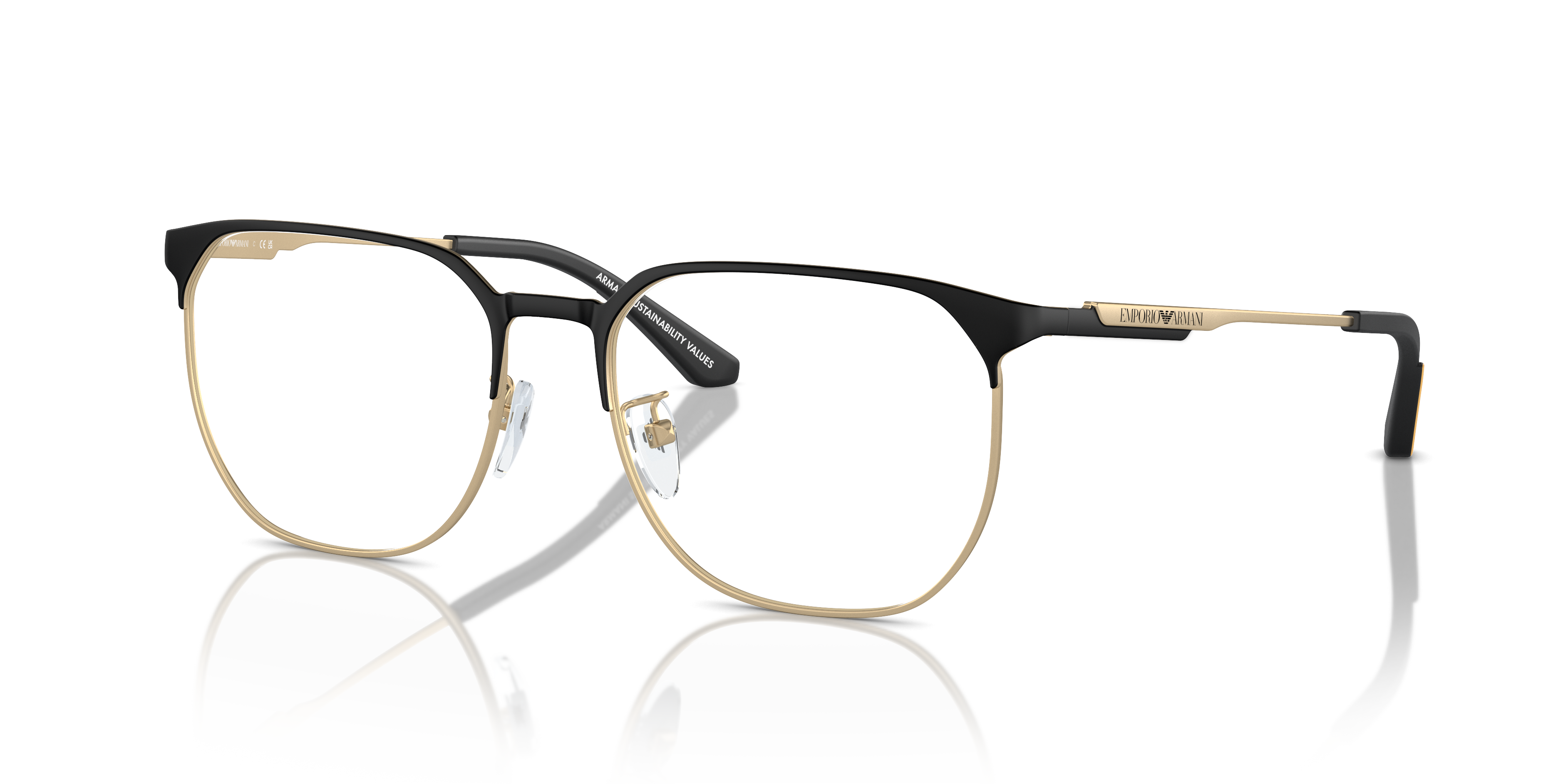 Matte Pale Gold/Black, three-quarter view #Colour_Matte Pale Gold/Black