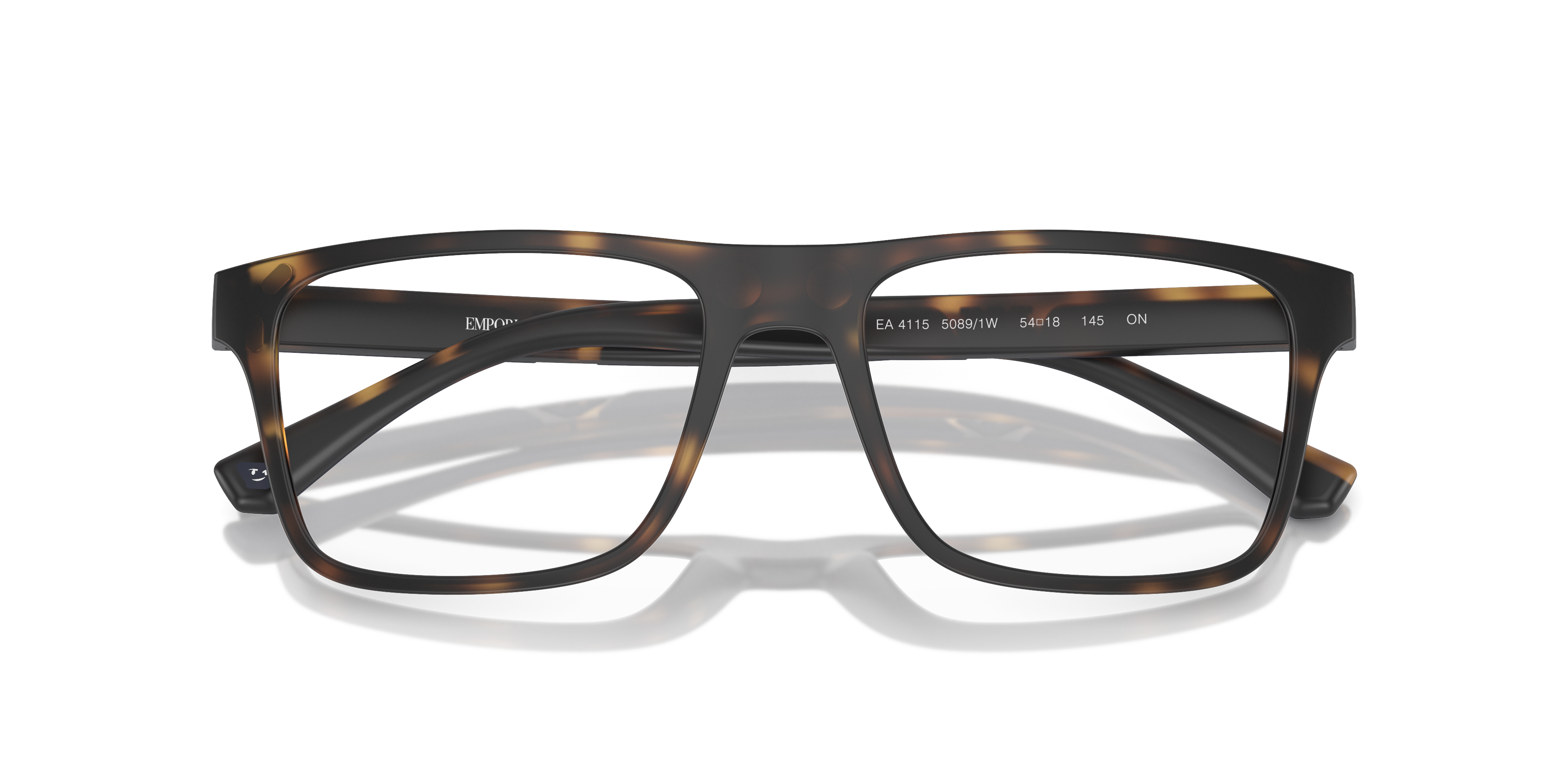Matte Havana (50891W), front-detail view #Colour_Matte Havana (50891W)