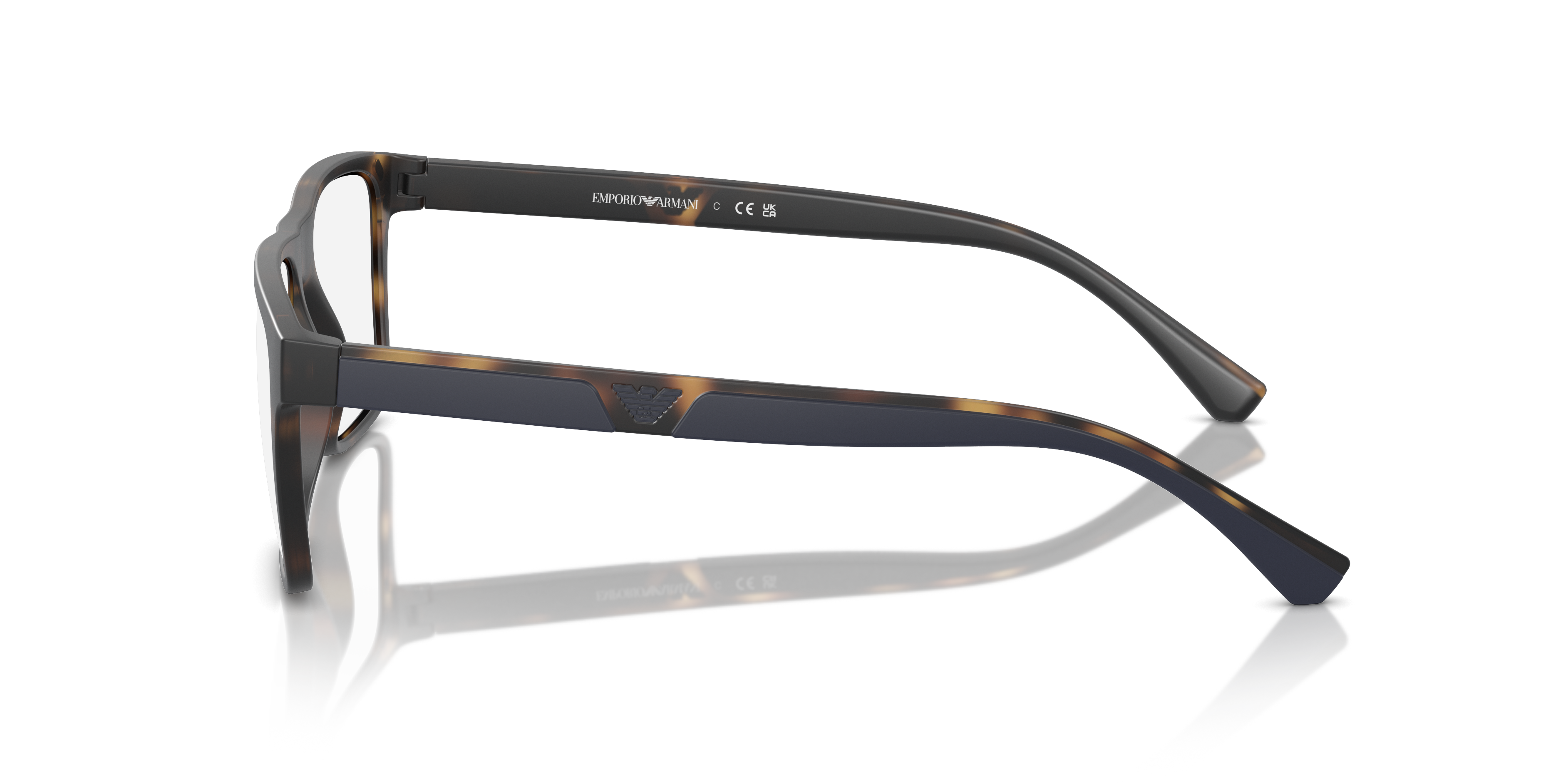 Matte Havana (50891W), side view #Colour_Matte Havana (50891W)