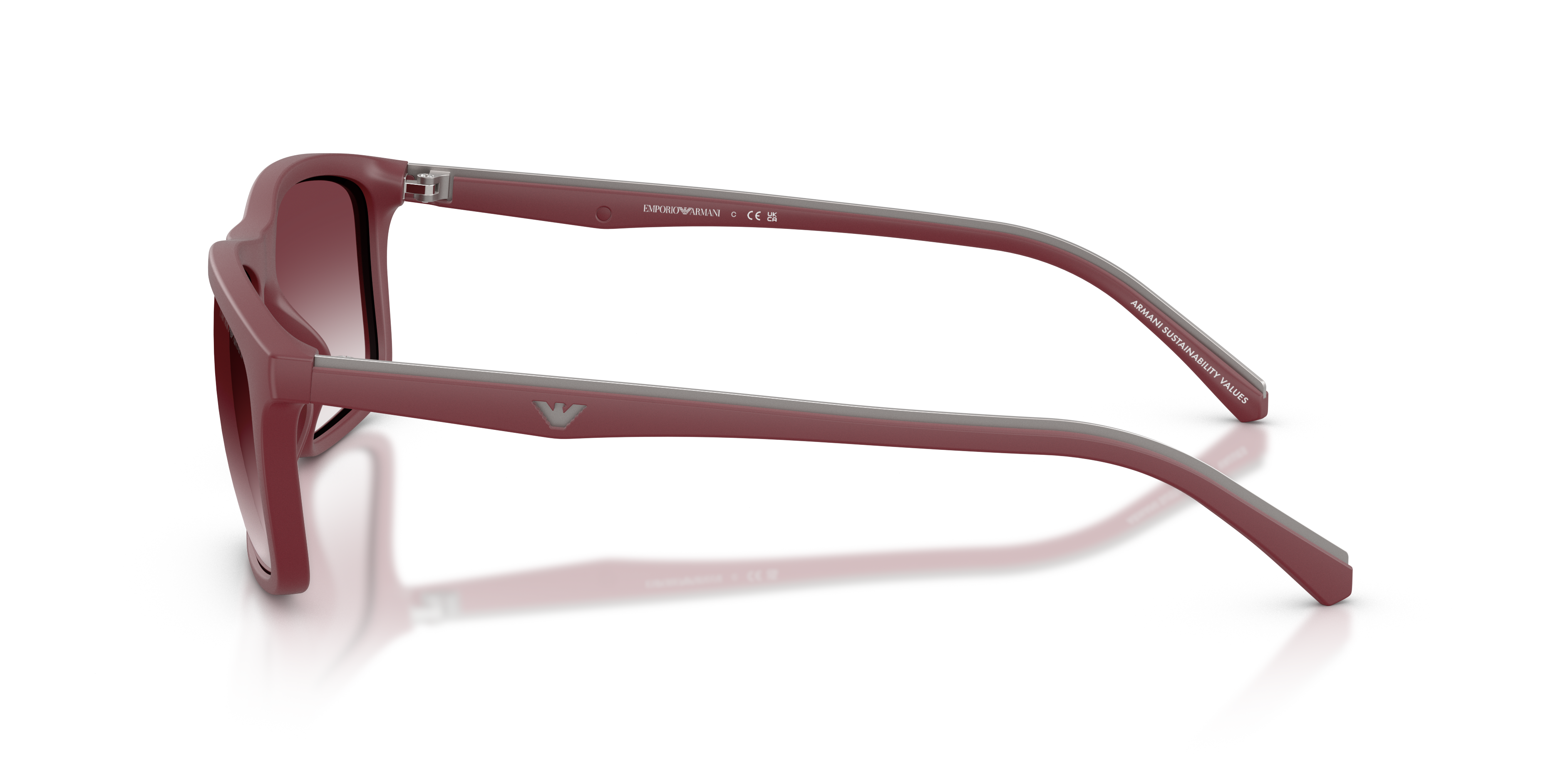 Matte Bordeaux, side view #Colour_Matte Bordeaux