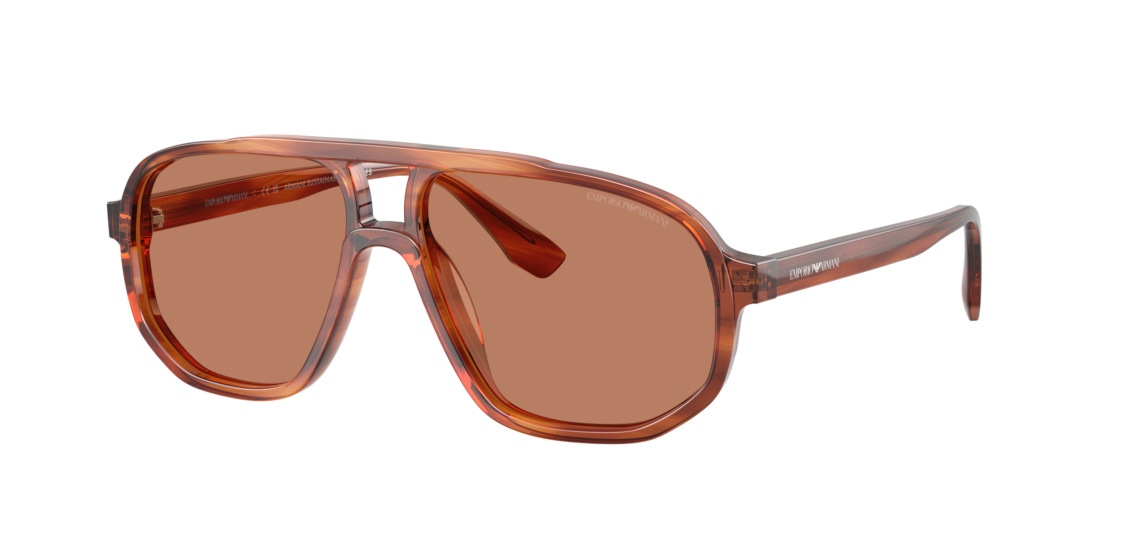 Striped Dark Brown, three-quarter view #Colour_Striped Dark Brown