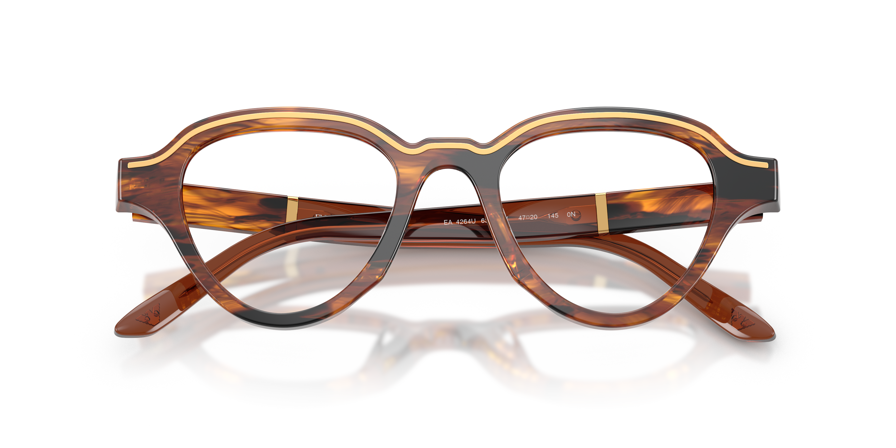 Striped Dark Brown (63391W), front-detail view #Colour_Striped Dark Brown (63391W)