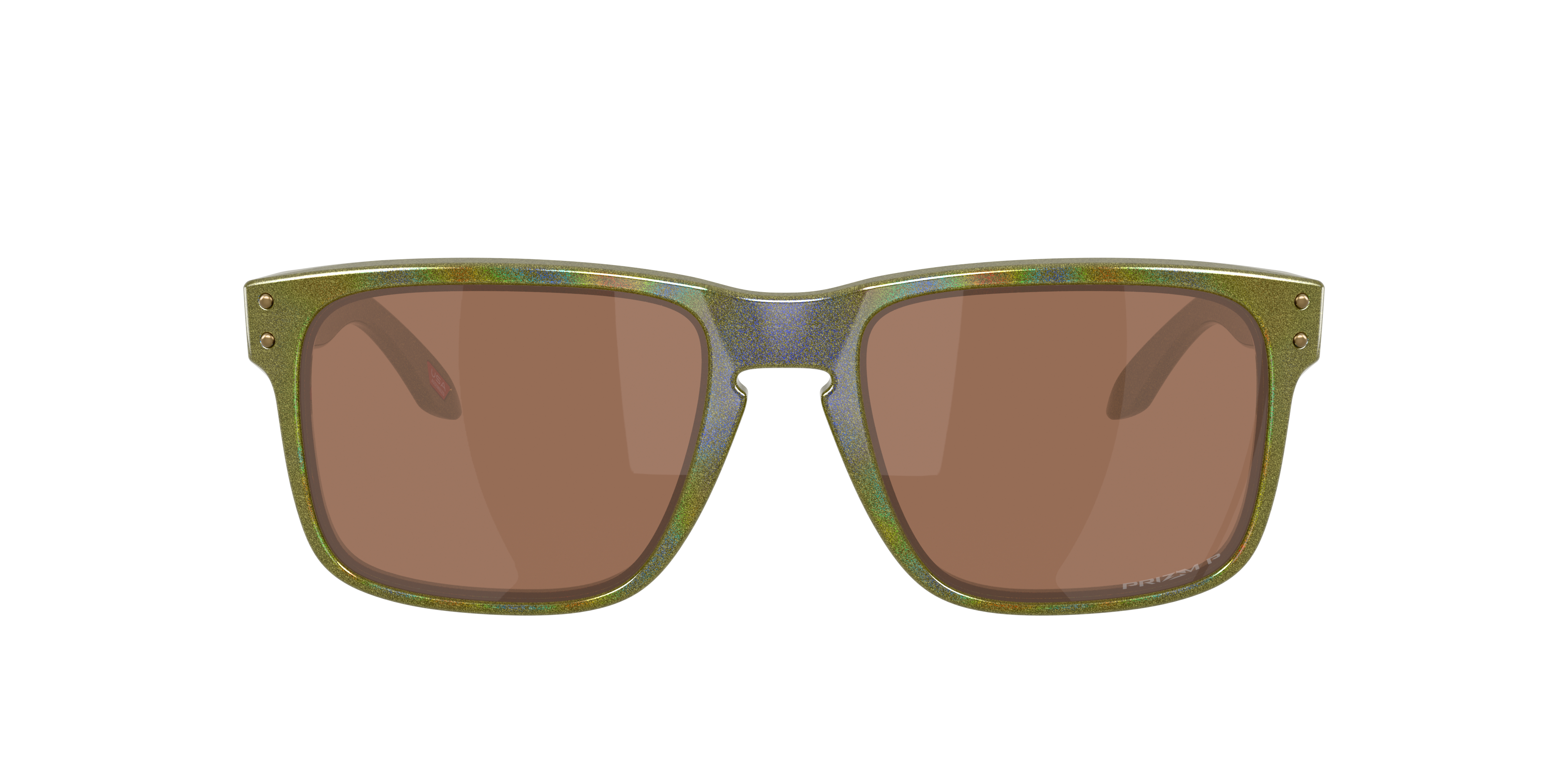 Oakley Holbrook OO9102 in Fern Spacedust / Prizm Tungsten Polarized, front view #Colour_Fern Spacedust / Prizm Tungsten Polarized