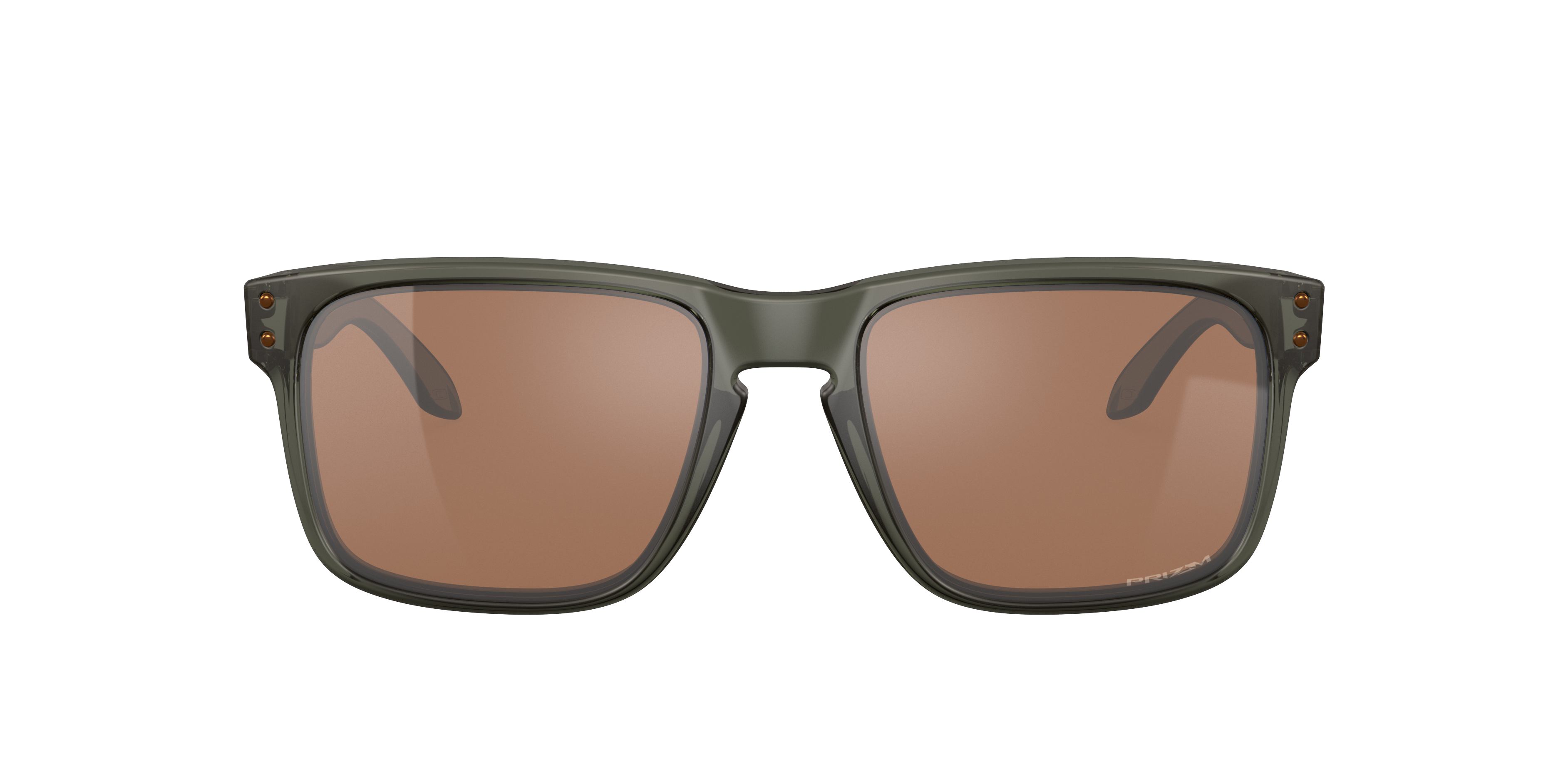 Oakley Holbrook OO9102 in Matte Olive Ink / Prizm Tungsten, front view #Colour_Matte Olive Ink / Prizm Tungsten