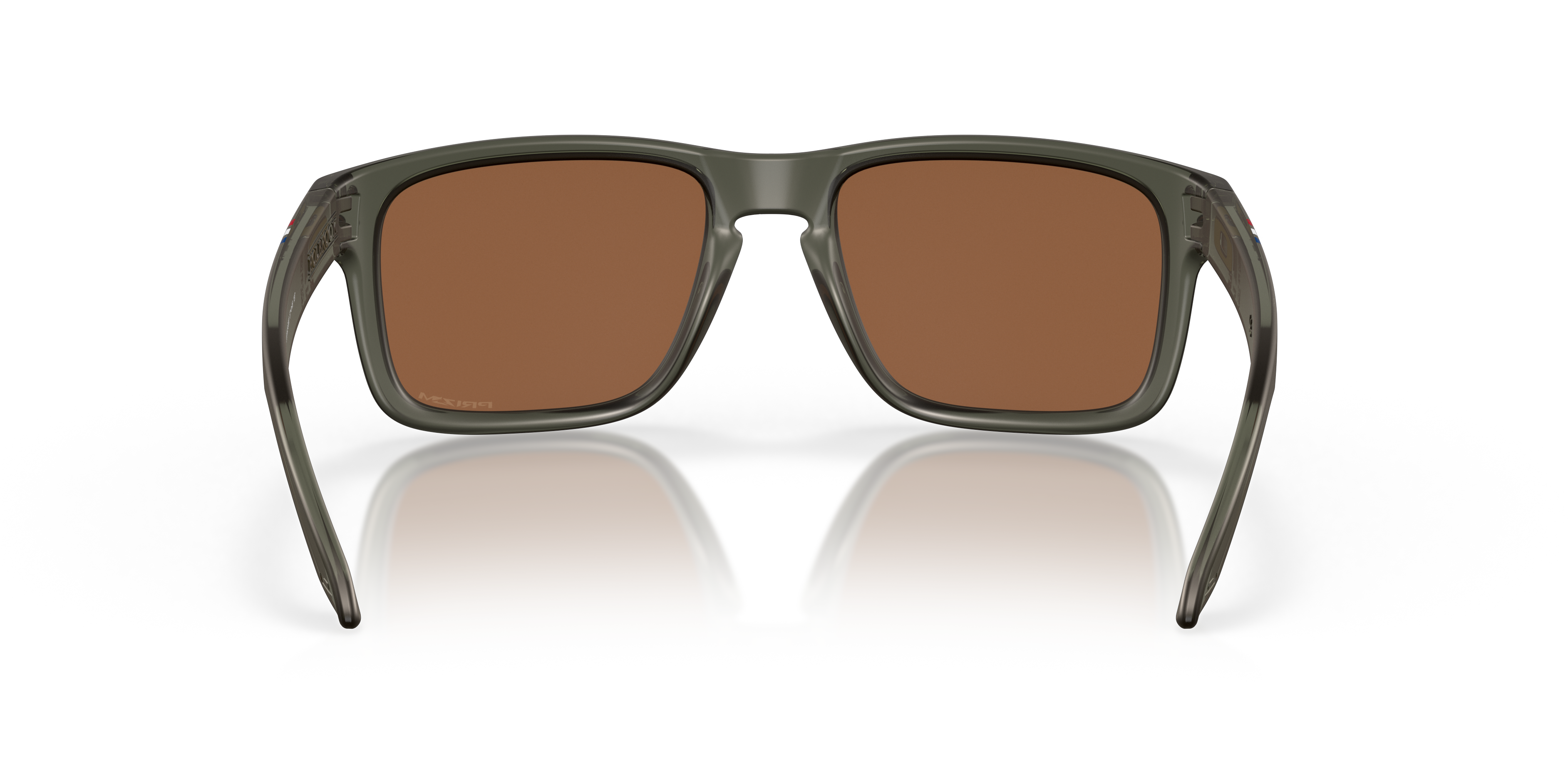 Oakley Holbrook OO9102 in Matte Olive Ink / Prizm Tungsten, back view #Colour_Matte Olive Ink / Prizm Tungsten