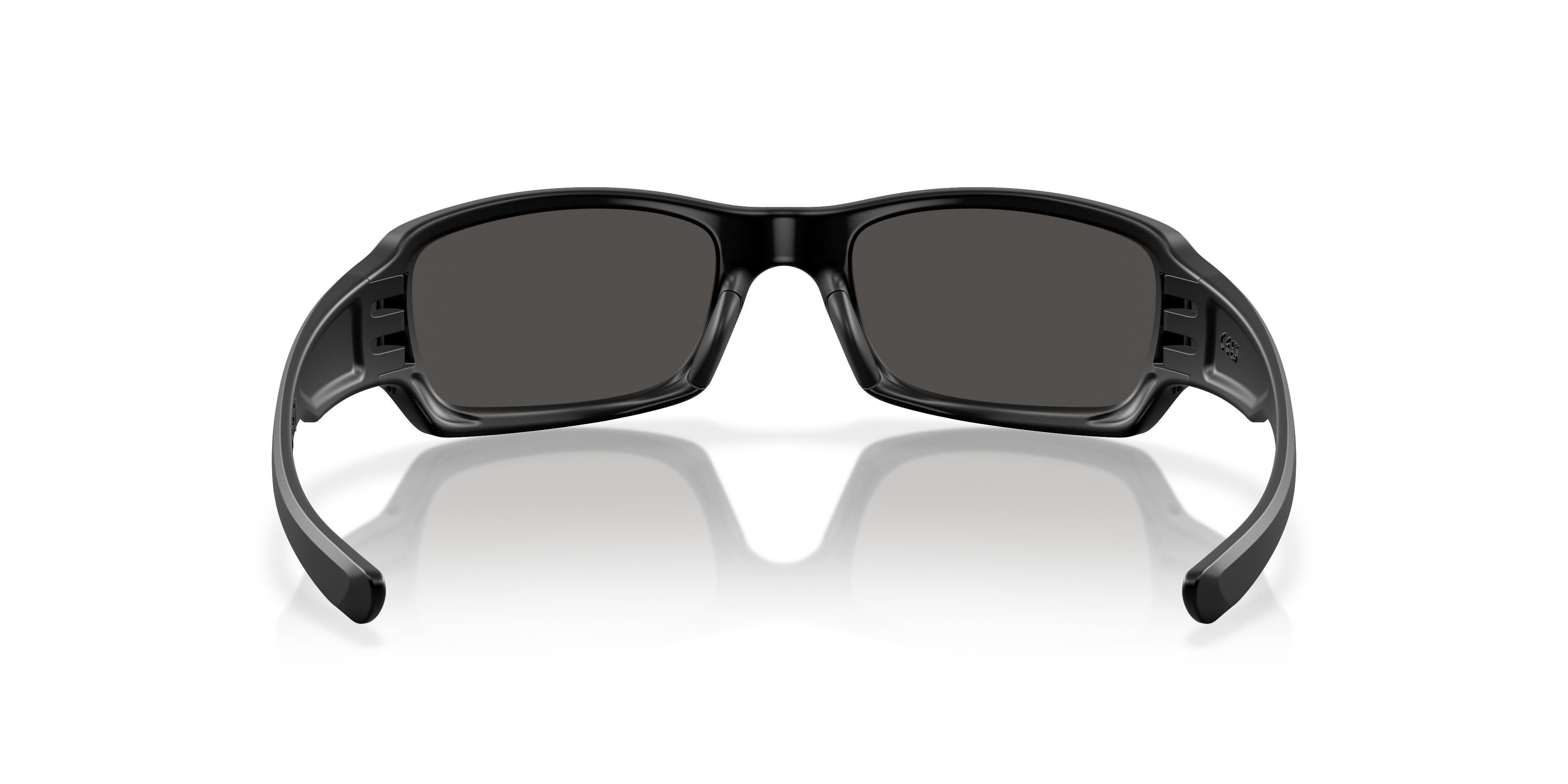 Oakley Fives Squared OO9238 in Matte Black / Warm Grey, back view #Colour_Matte Black / Warm Grey