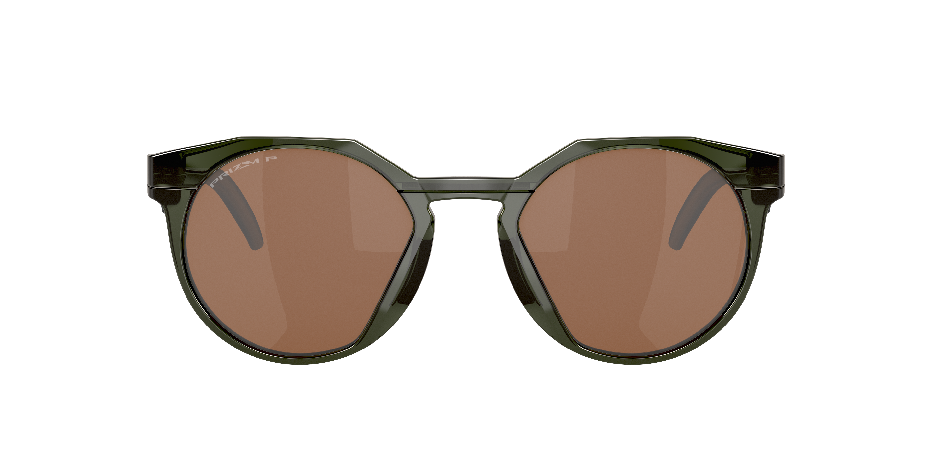 Oakley HSTN OO9242 in Olive Ink / Prizm Tungsten Polarized, front view #Colour_Olive Ink / Prizm Tungsten Polarized