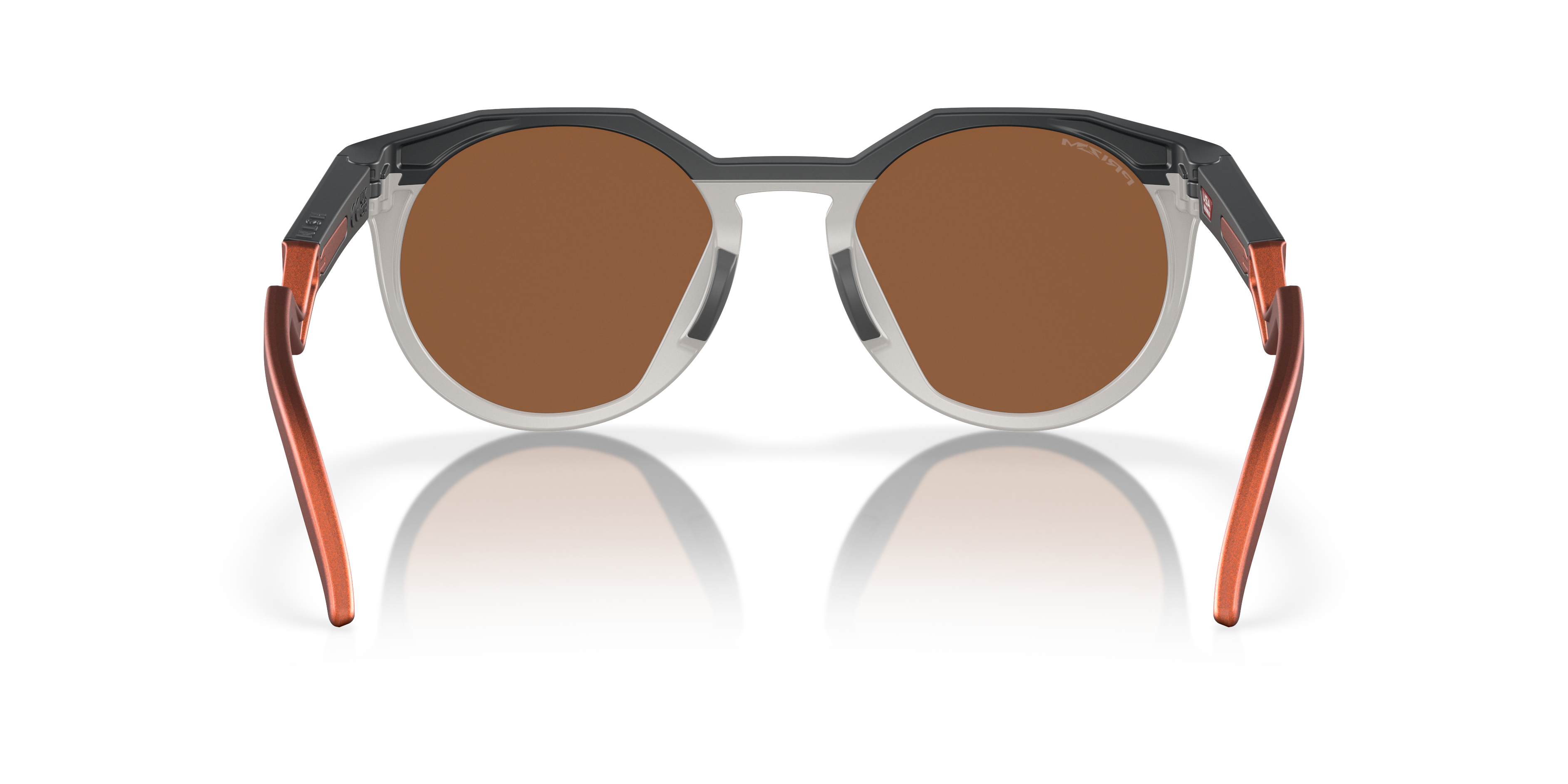 Oakley HSTN OO9242 in Matte Carbon / Prizm Tungsten, back view #Colour_Matte Carbon / Prizm Tungsten